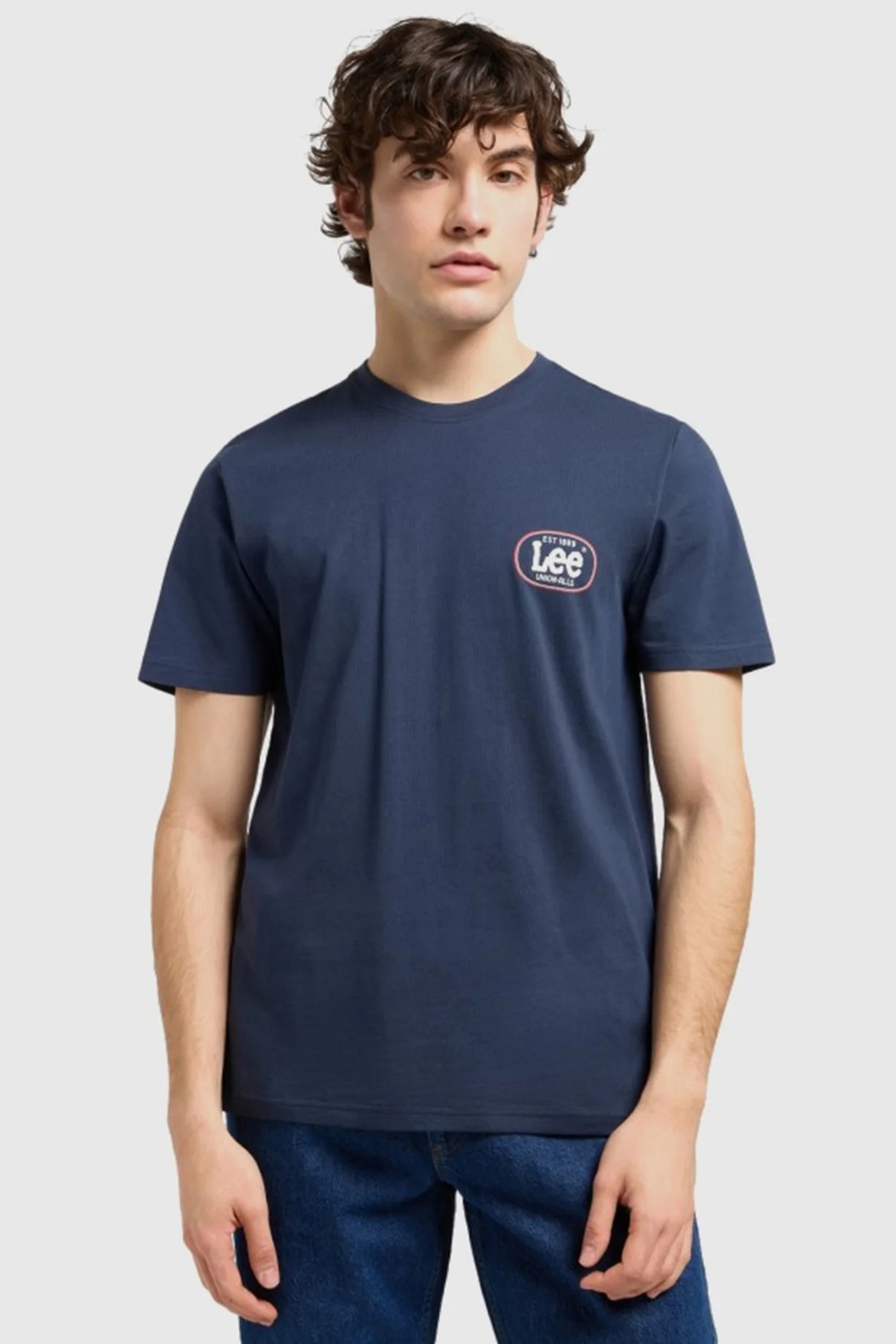 Lee Regular Tshirt Indigo Maat: XL | Basic T-Shirts Outlet | Heren | Blauw