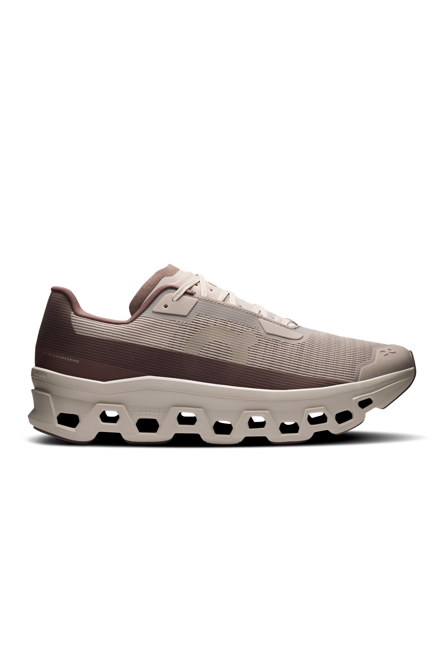 On Cloudmster Void 1 Fog | Pearl Maat: 44.5 | Hardloopschoenen Outlet | Heren | Beige