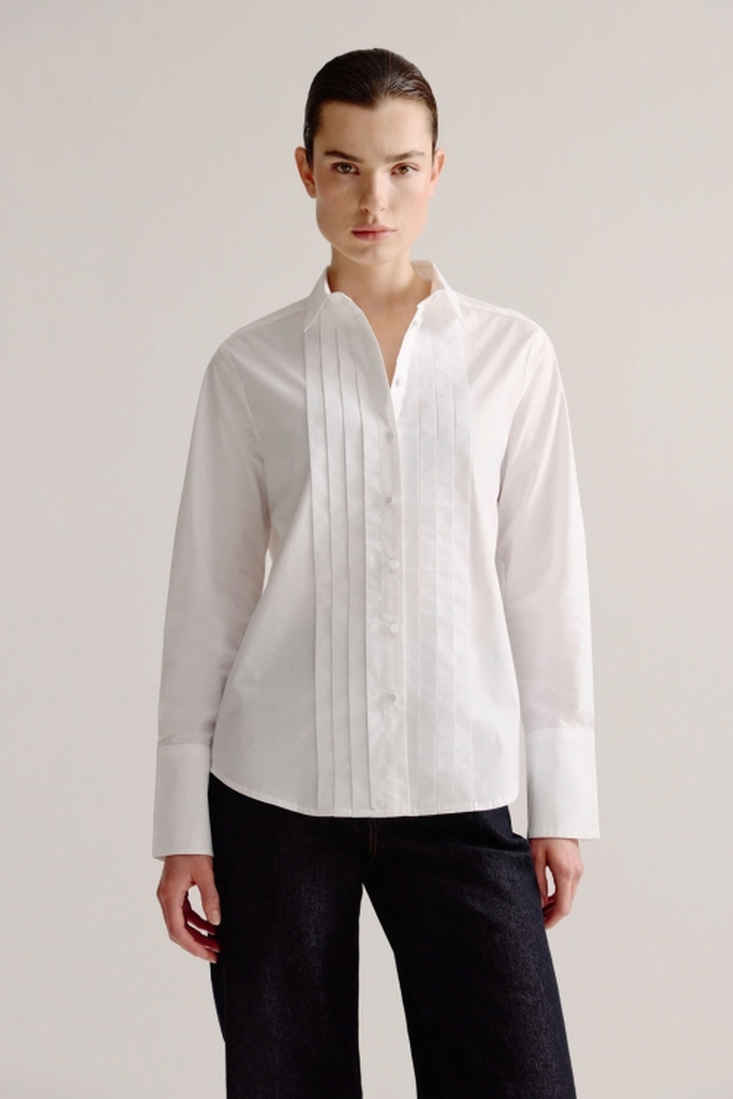 Josephine & Co Lynn Blouse White Maat: 34 | Overhemden Outlet | Dames | Wit