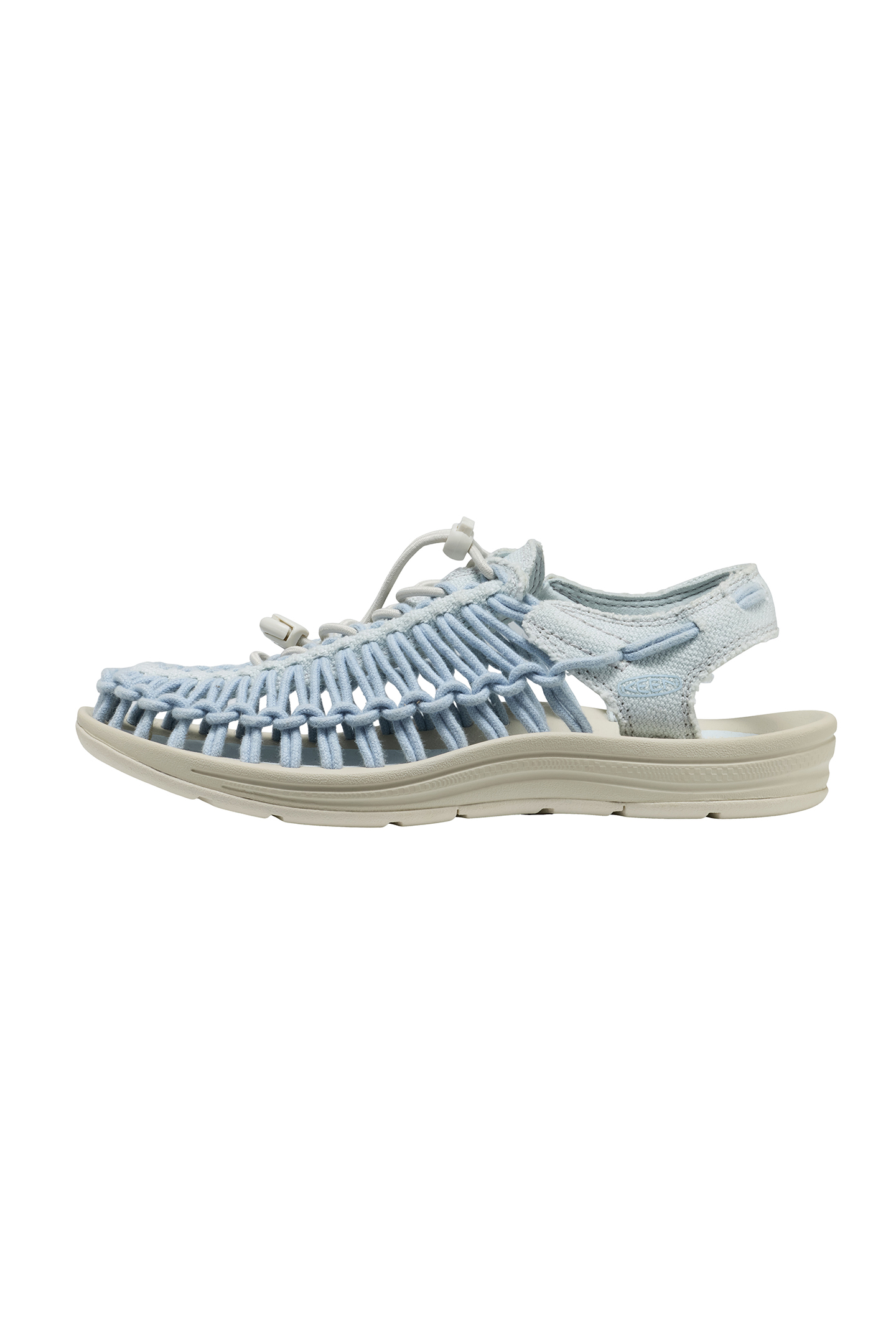 Keen Uneek Canvas Ballad Blue/ballad Blue Maat: 40 | Sandalen Outlet | Dames | Blauw