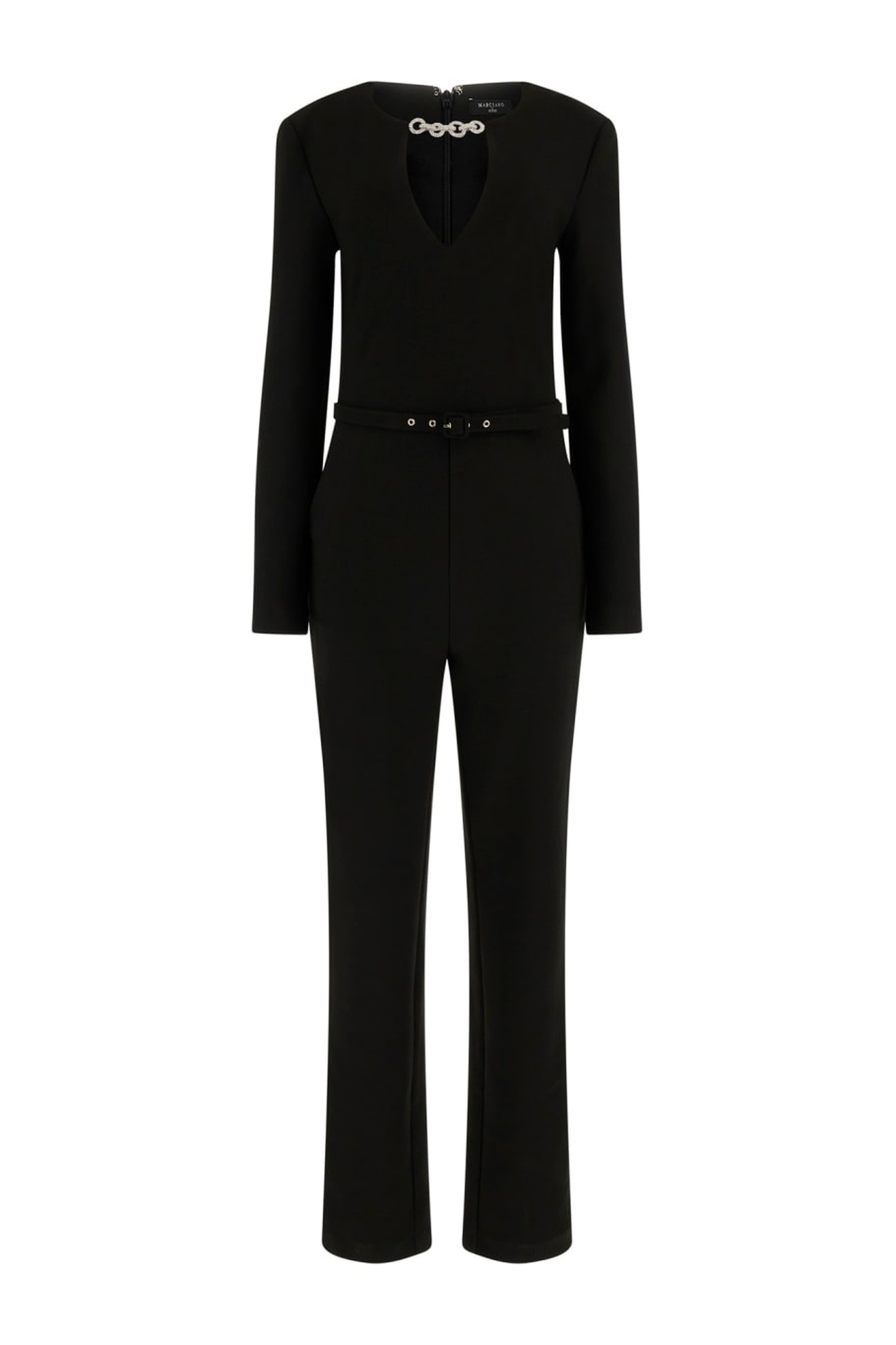 GUESS Talitha Jumpsuit Jet Black A996 Maat: 38 | Jumpsuits Outlet | Dames | Zwart