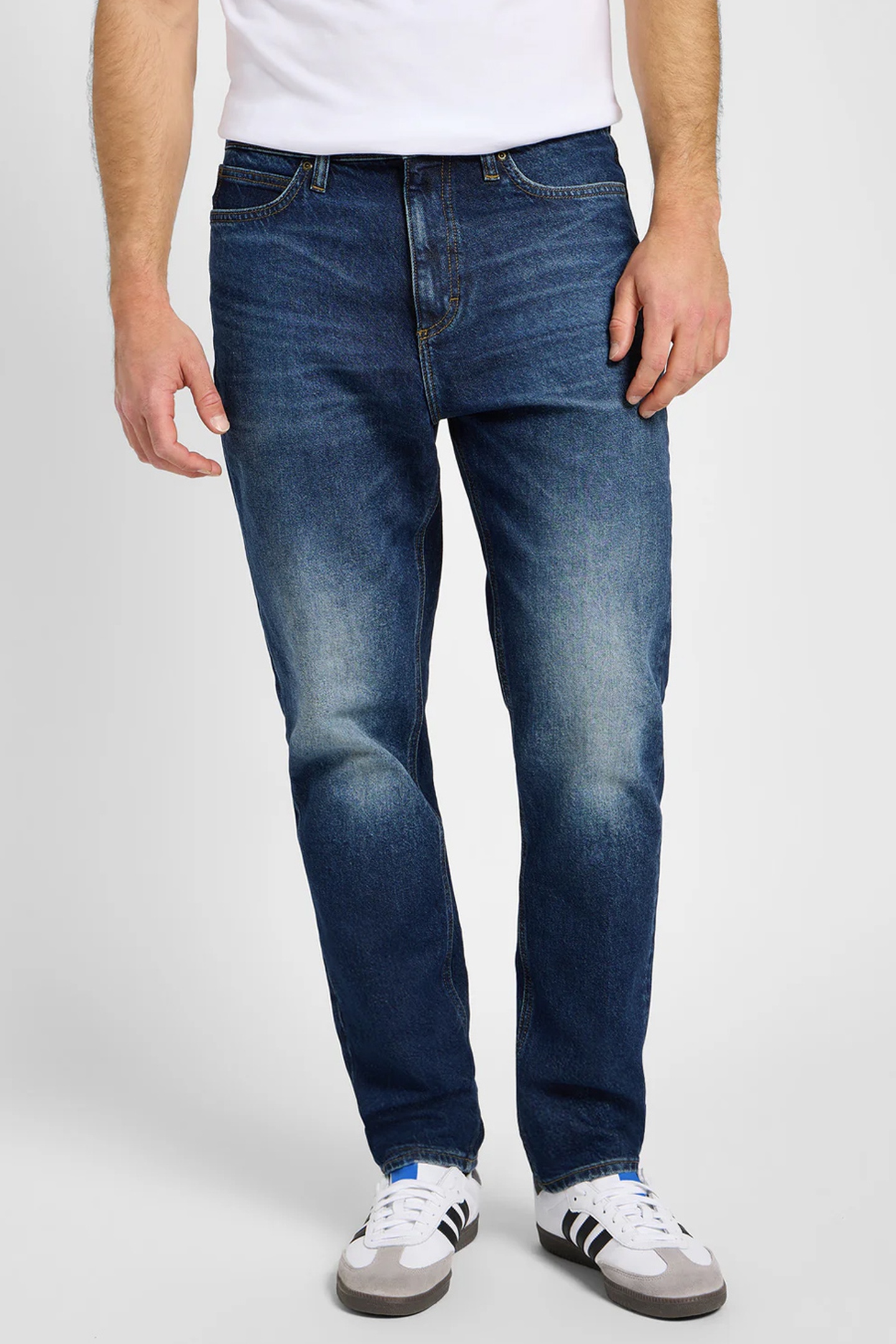 Lee Austin Midnight Blue Jeans Maat: W32L30 | Straight Jeans Outlet | Heren | Blauw