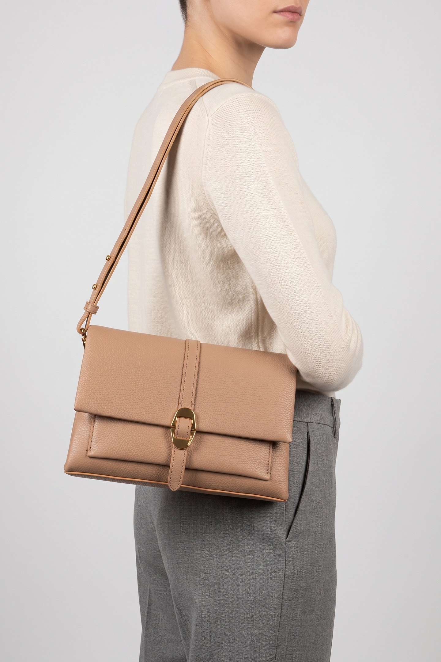 Coccinelle dorian Skin Maat: OS | Handtassen Outlet | Dames | Beige