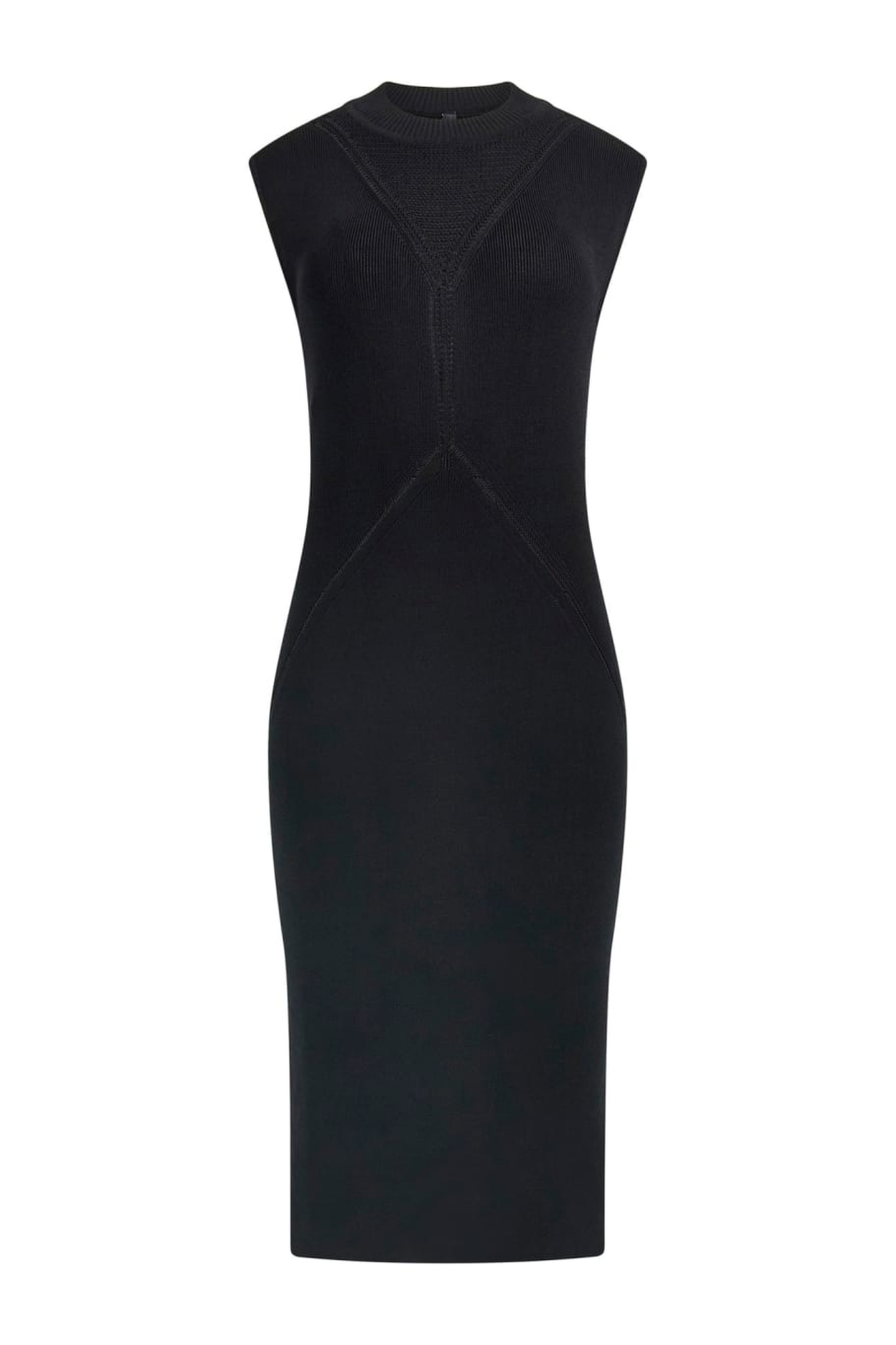 GUESS Courtney Sl Swtr Dre Jet Black A996 Maat: 38 | Midi Jurken Outlet | Dames | Zwart