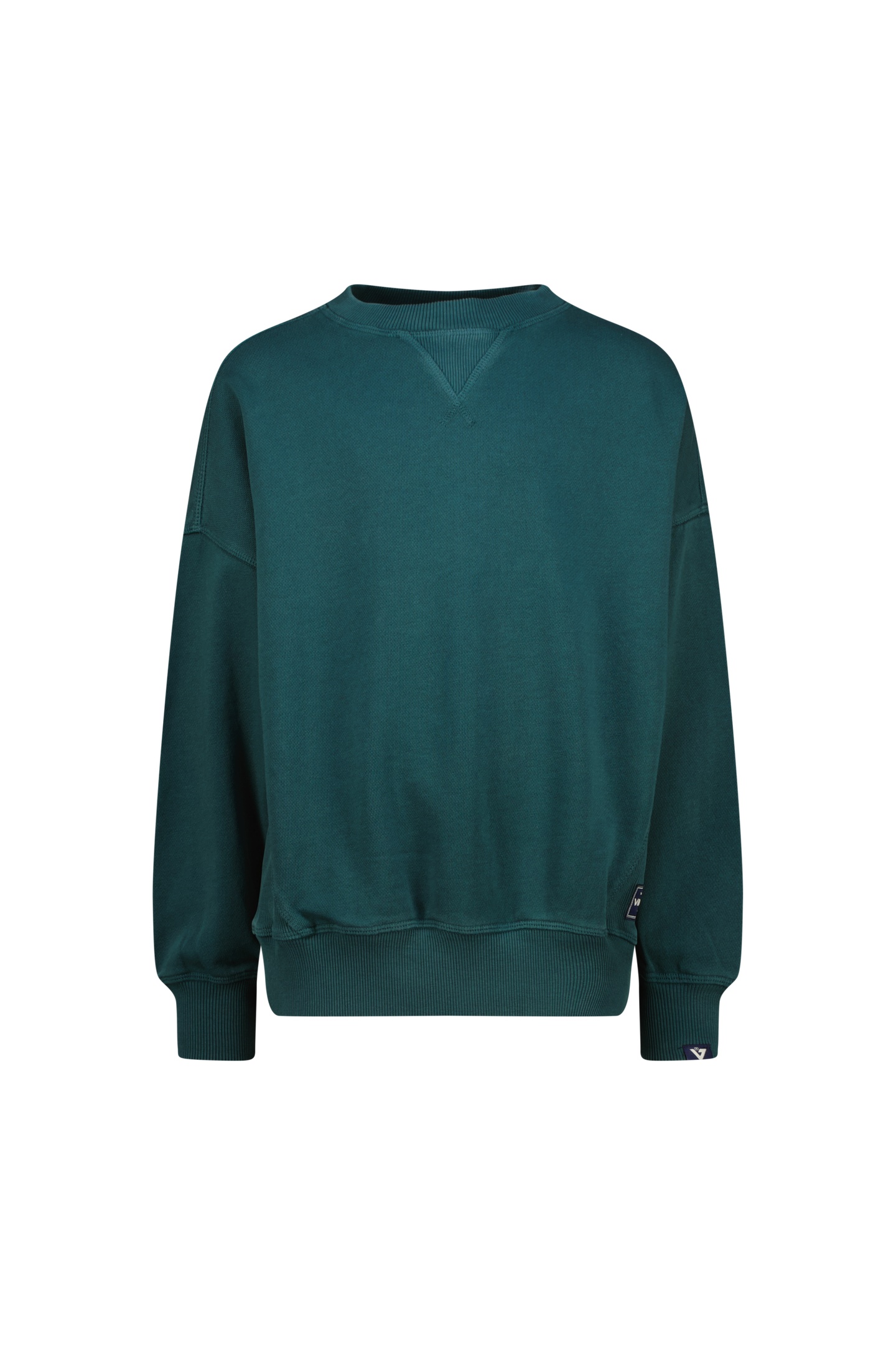 Vingino Boys Nevy Sweater Dark Jungle Green Maat: 16 | Truien Outlet | Unisex | Groen