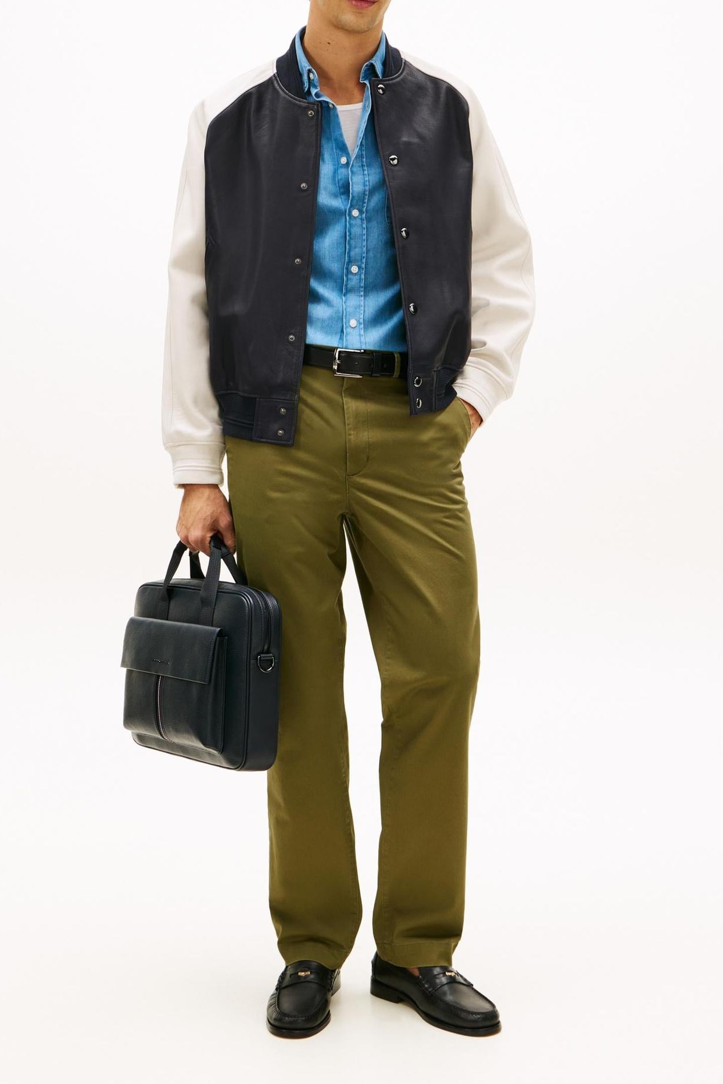 Tommy Hilfiger Central Computer Bag Space Blue Maat: OS | Rugzakken Outlet | Heren | Zwart