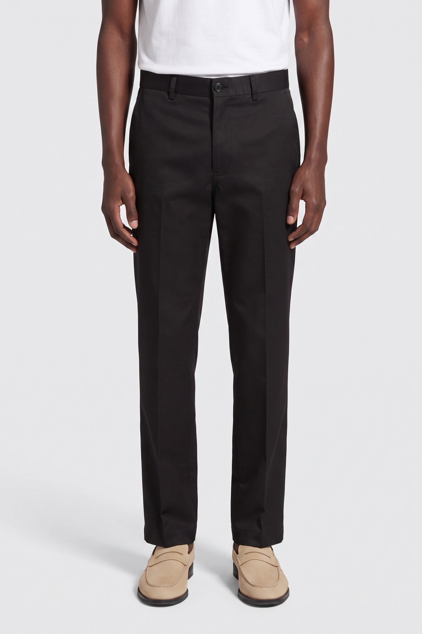 The Kooples Wide-leg Trousers With Embroidery And Rivet Black Maat: 52 | Tailored Broeken Outlet | Heren | Zwart