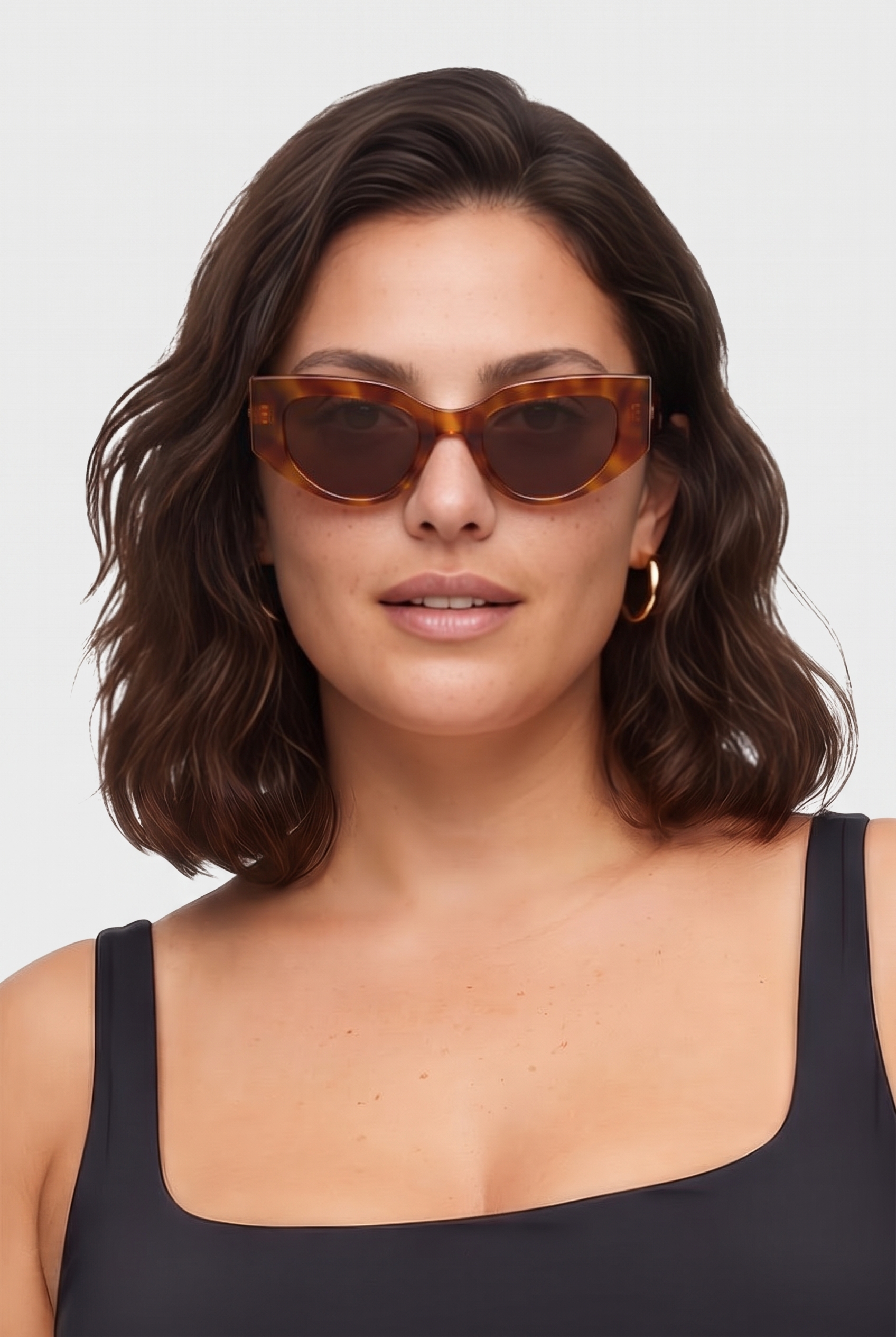 Ace & Tate Mirko Sepia Sun Maat: M | Zonnebrillen Outlet | Unisex | Bruin