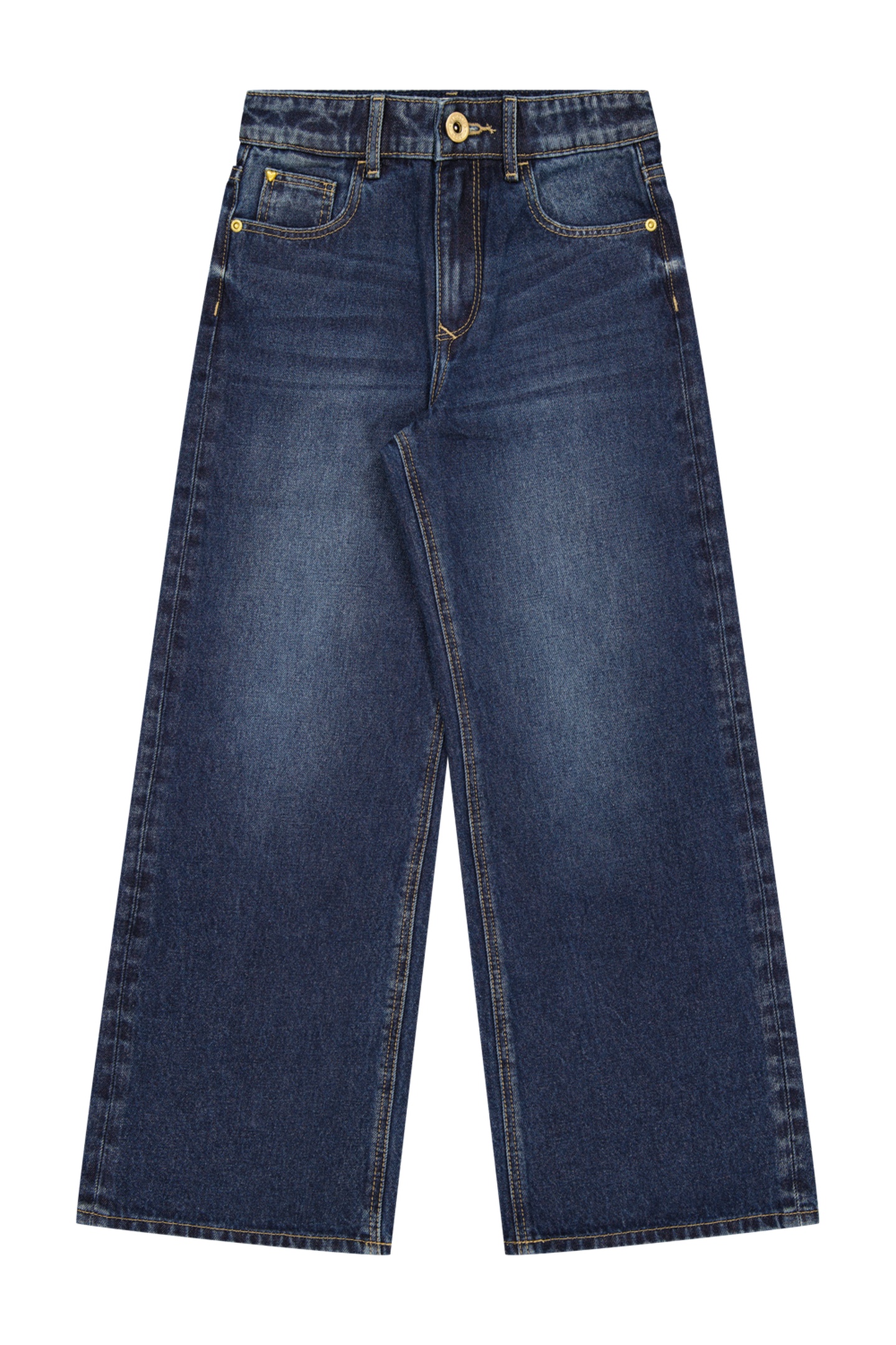 Vingino Girls Cherry Jeans Deep Dark Maat: 12 | Spijkerbroeken Outlet | kids | Blauw