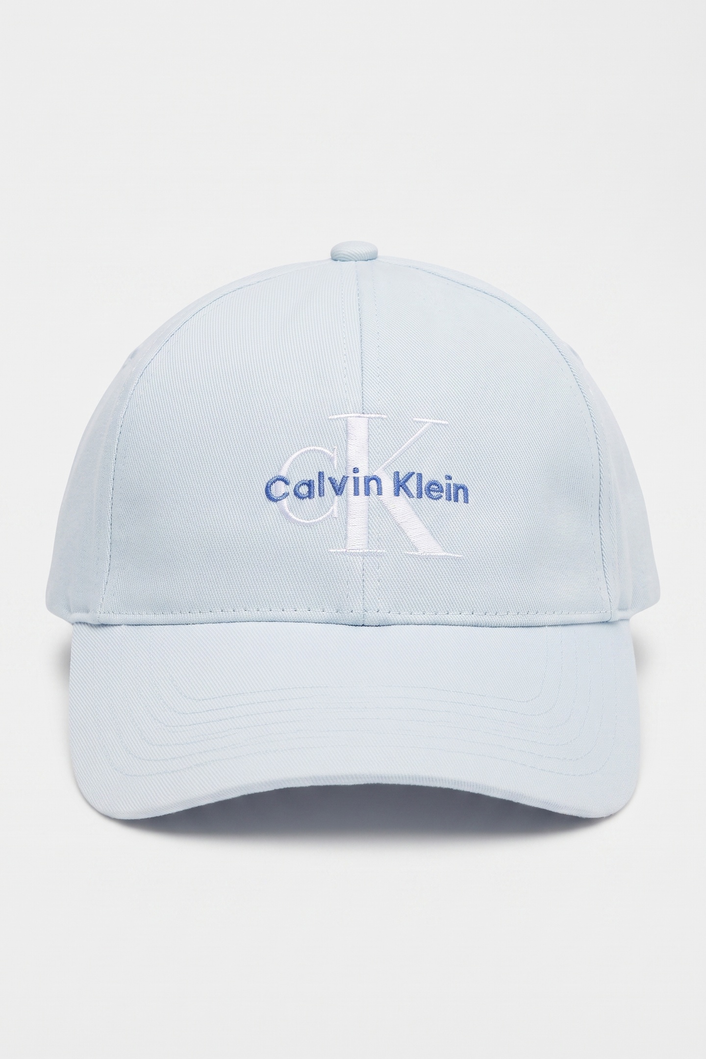 Calvin Klein Monologo Embroidery Scarf Plein Air Maat: OS | Hoeden Outlet | Dames | Blauw
