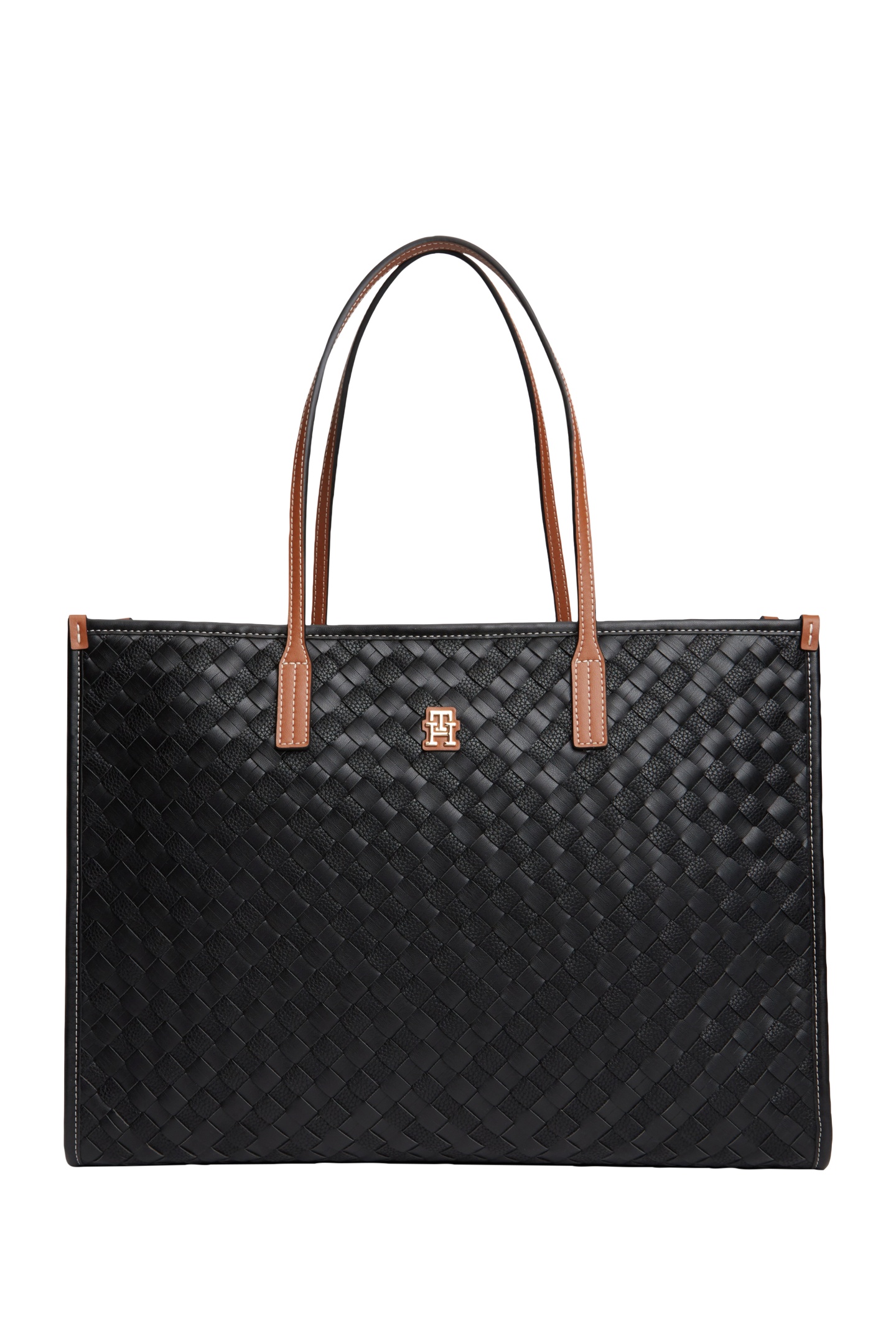 Tommy Hilfiger City Tote Black Mix Maat: OS | Handtassen Outlet | Dames | Zwart