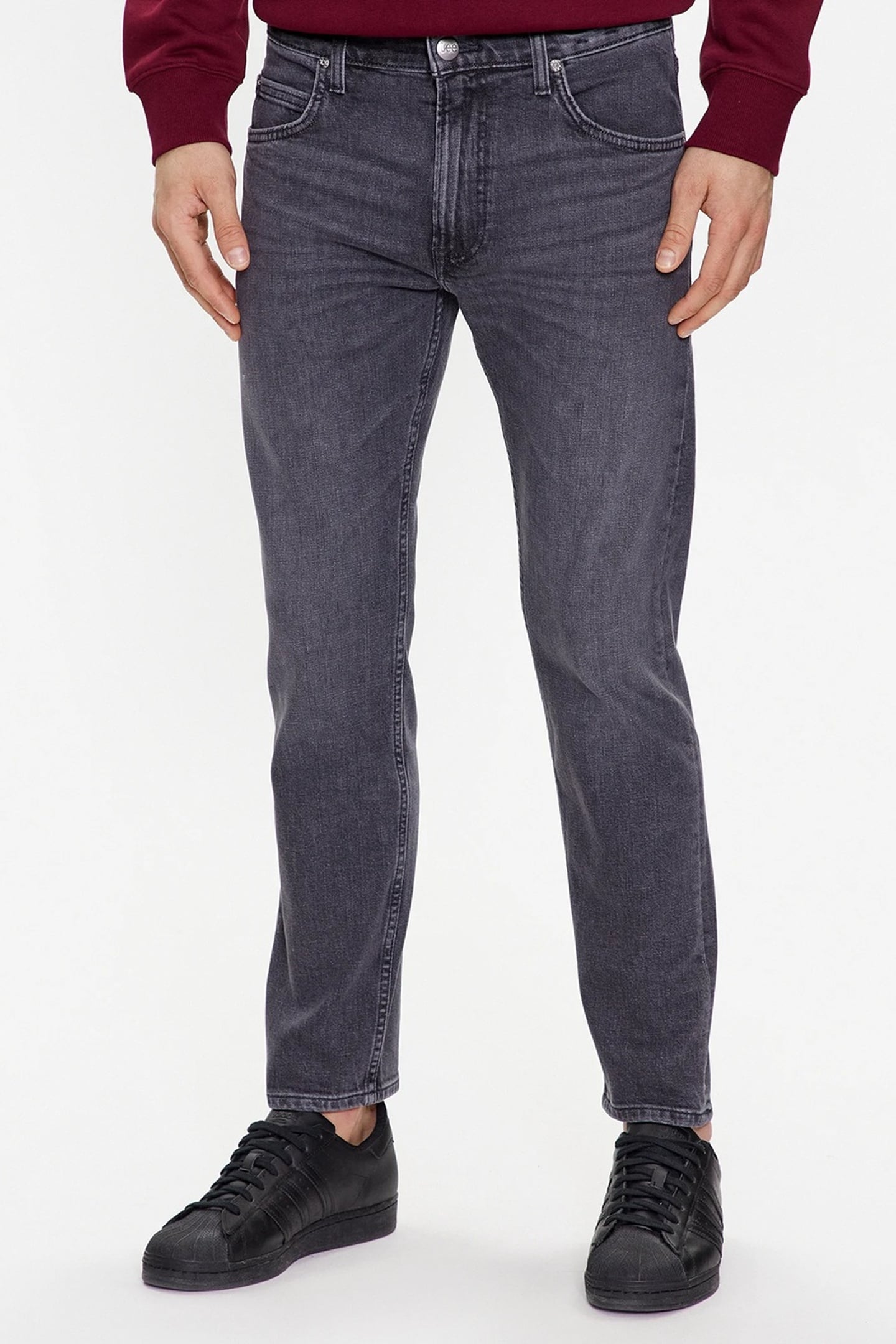 Lee Rider Worn In Shadow Jeans Maat: W31L34 | Jeans Outlet | Heren | Grijs