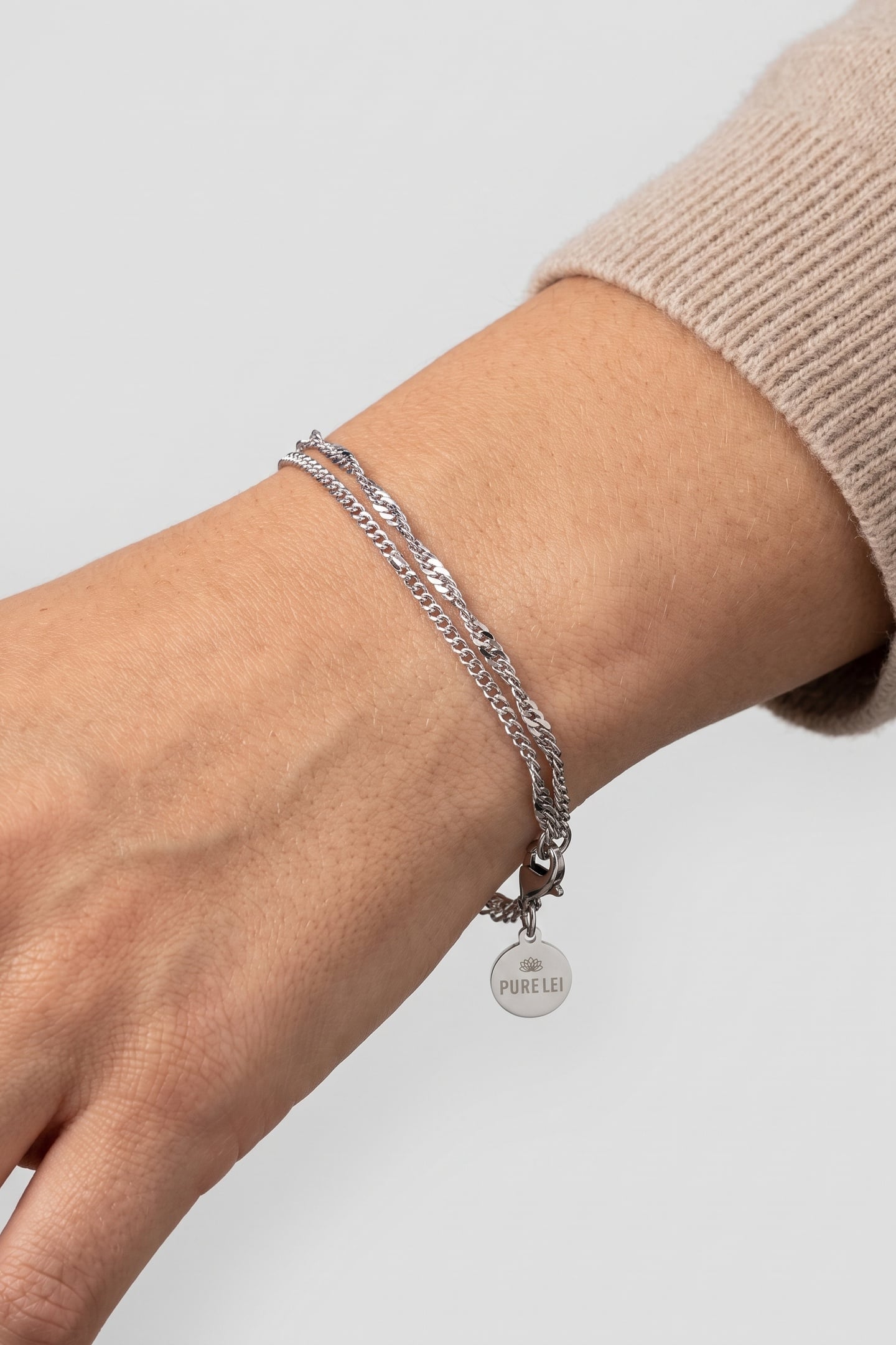 PURELEI Authentic Armband Silver Maat: OS | Armbanden Outlet | Dames | Zilver