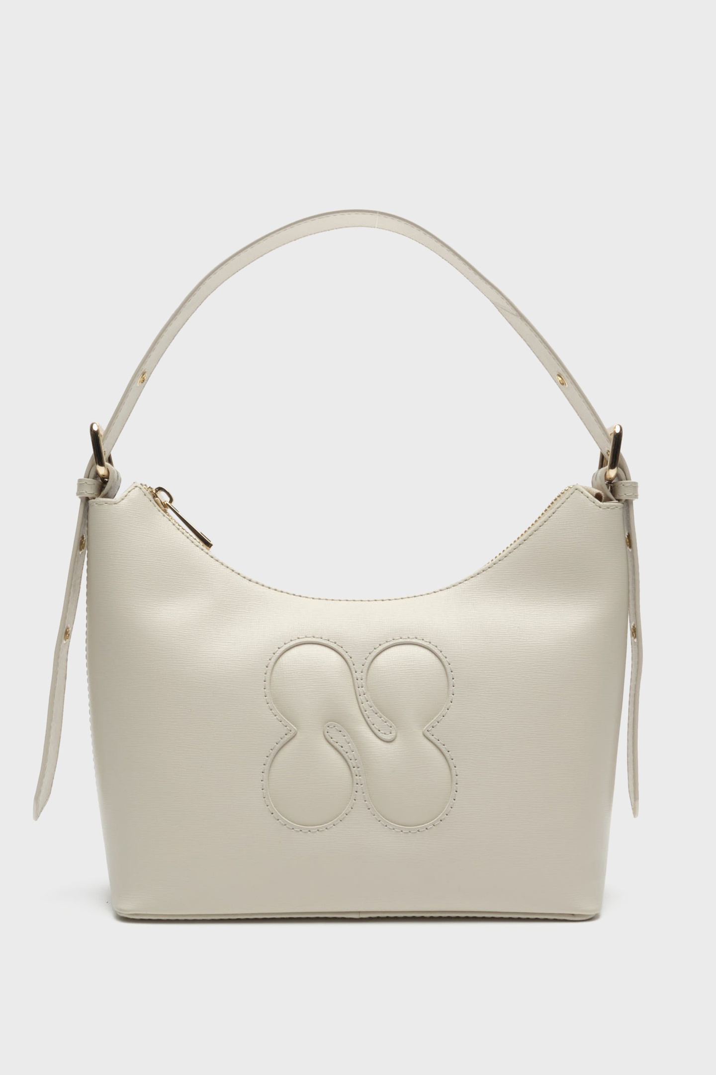 Núnoo Ava Florence Warm Grey W. Gold Maat: OS | Handtassen Outlet | Unisex | Grijs