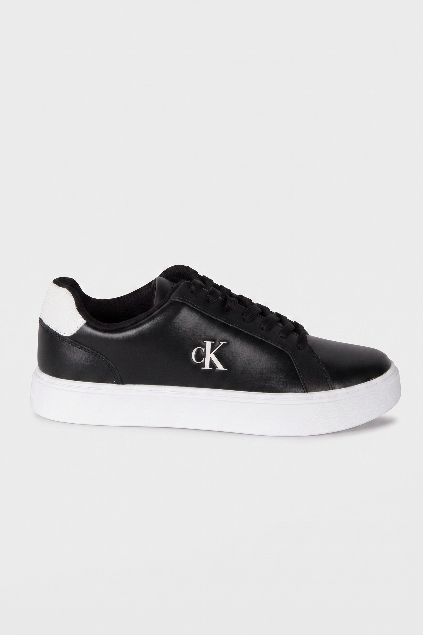 Calvin Klein Classic Cup Laceup Black/bright White Maat: 42 | Sneakers Outlet | Heren | Zwart
