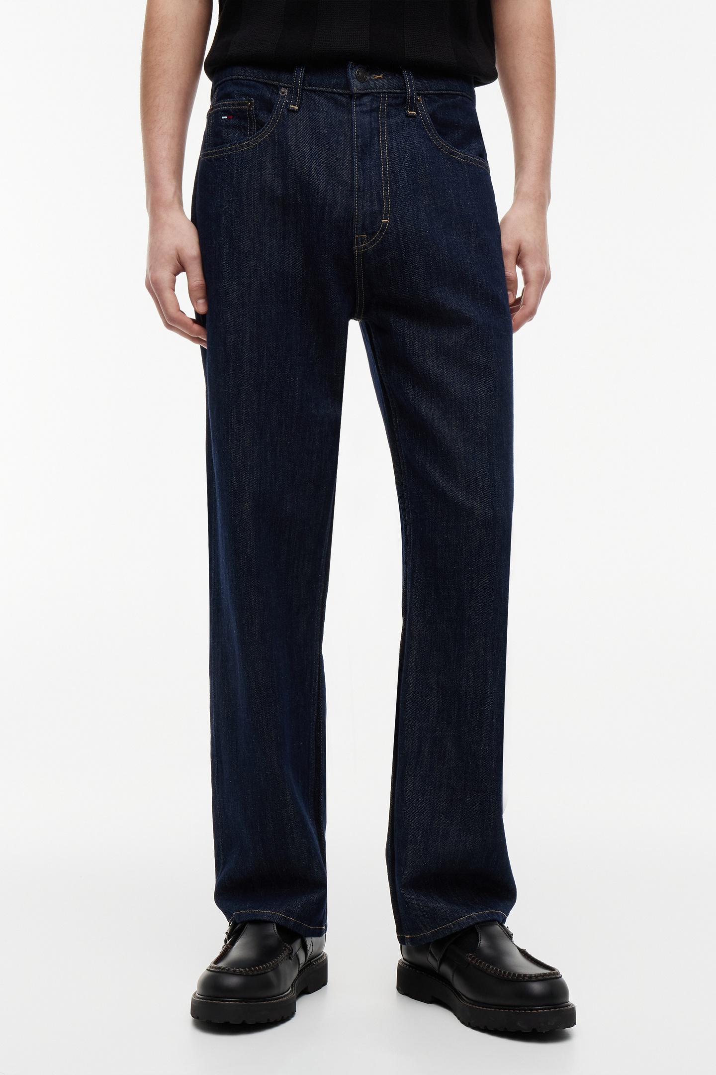 Tommy Hilfiger Otis Regular Straight Denim Dark Größe: W30L30 | Straight Jeans Outlet | Herren | Blau