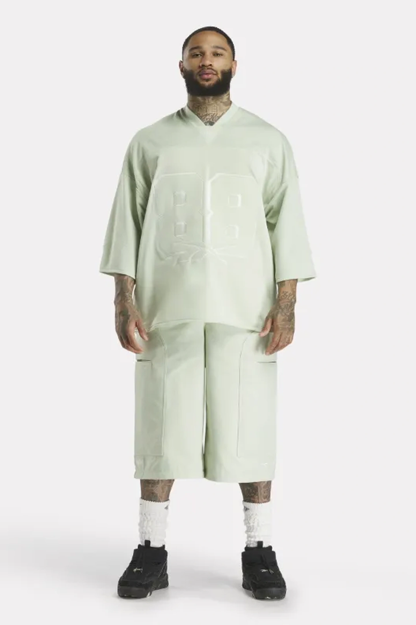 Reebok Unisex Rbk Tobe Jersey Mint Maat: L | Sport Shirts Outlet | Unisex | Groen