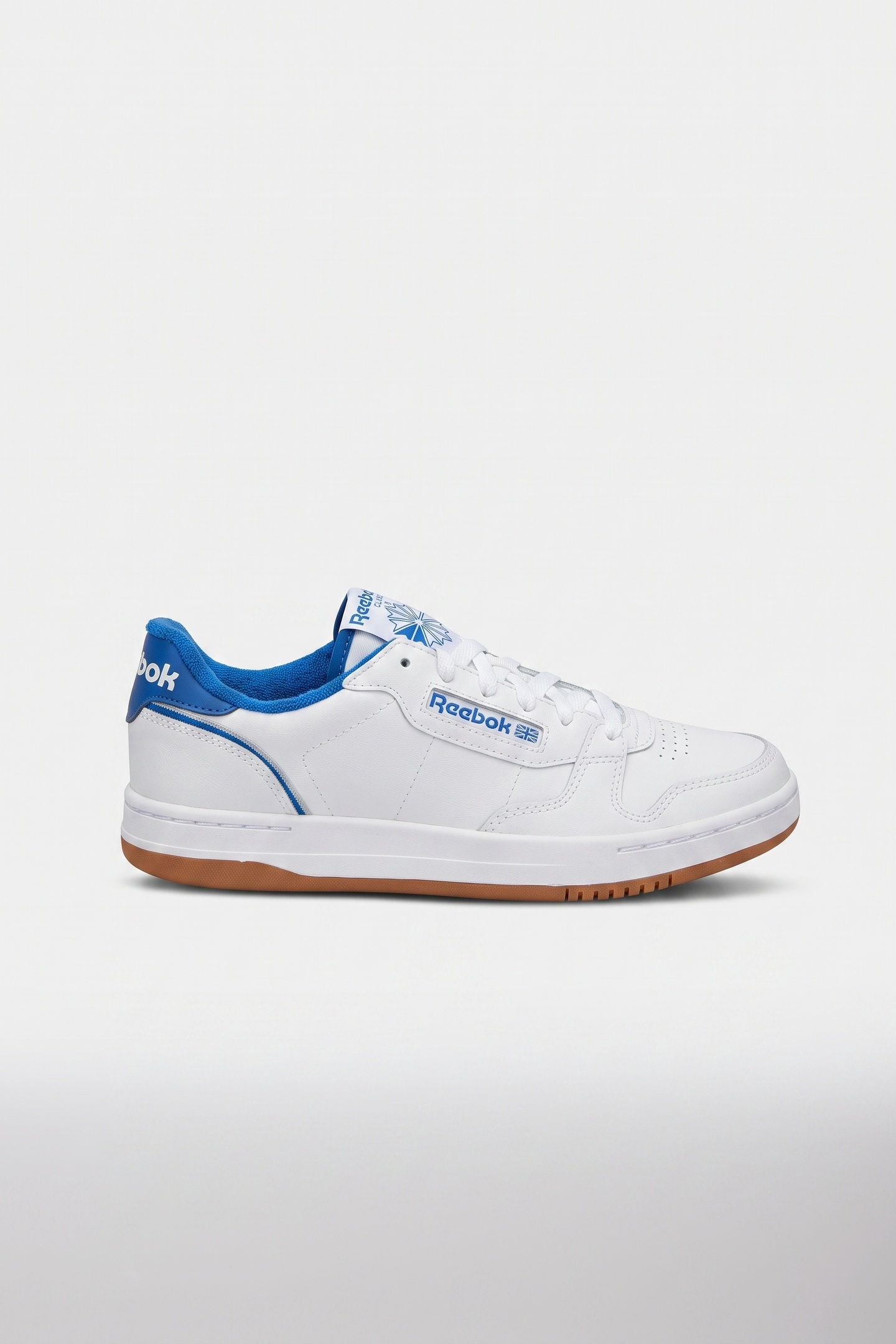 Reebok Unisex Phase Court White/optimumblue/gum Maat: 45.5 | Trainingsschoenen Outlet | Unisex | Blauw