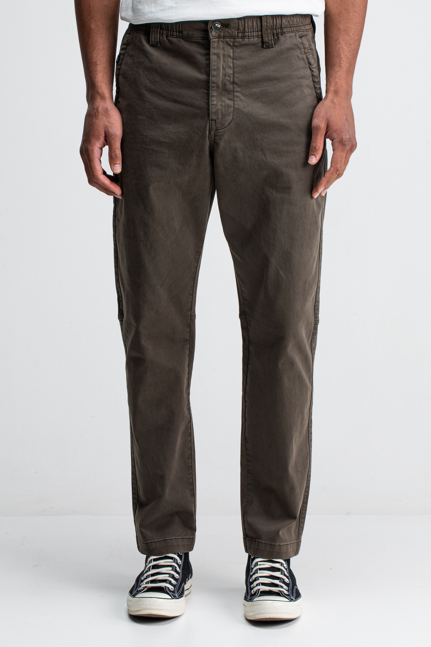 Butcher of Blue Tristan Sateen Chino Mocha Brown Maat: XL | Chino's Outlet | Heren | Bruin