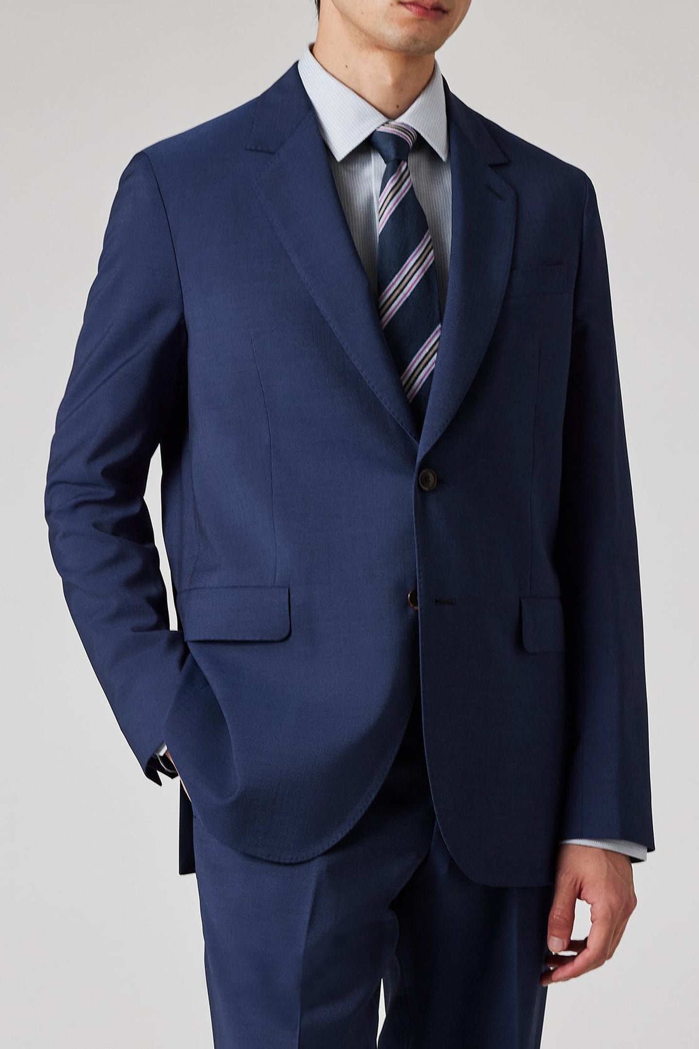 Paul Smith Mens 2 Button Suit Navy Maat: 48 | Blazers Outlet | Heren | Blauw