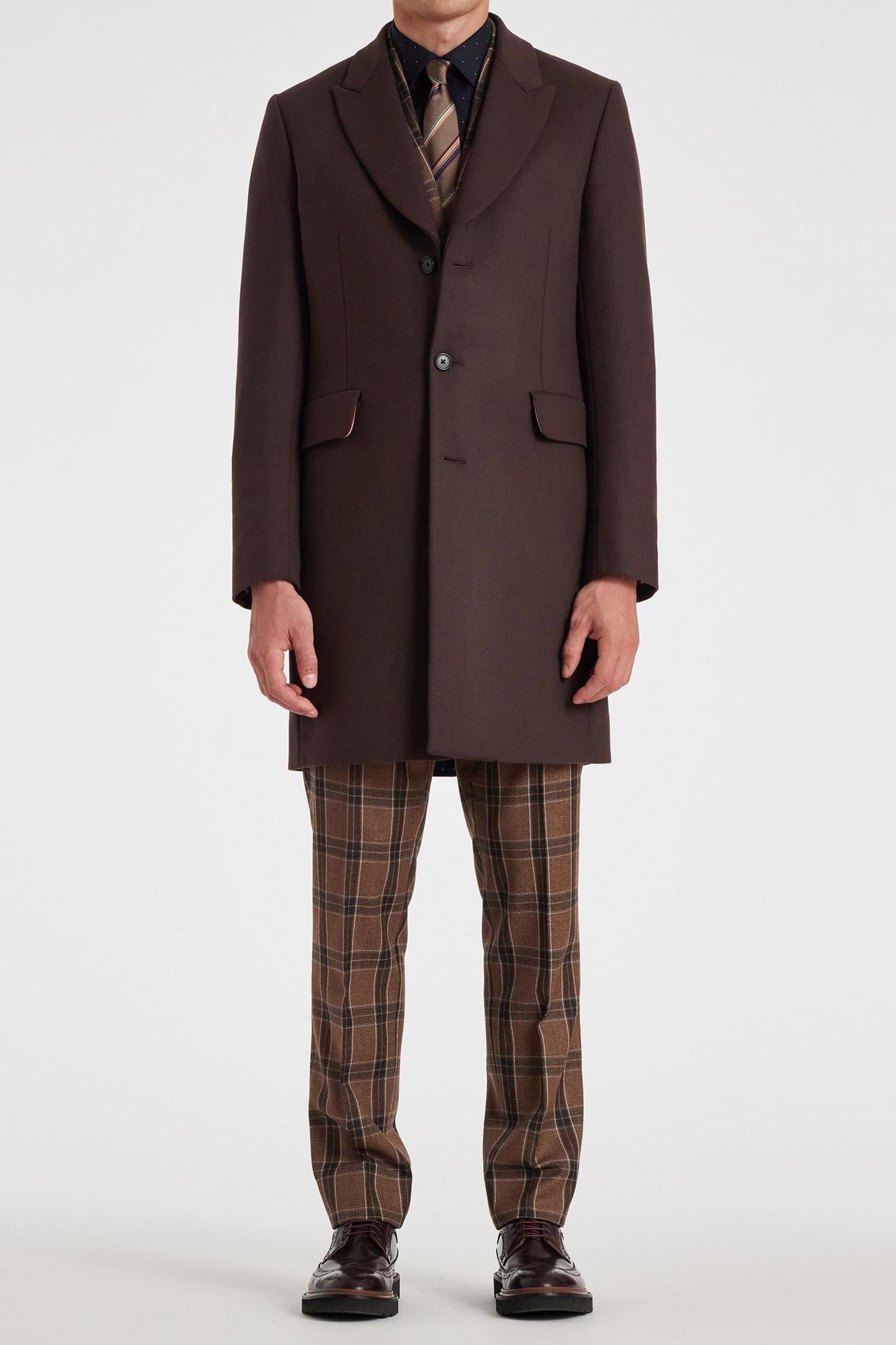 Paul Smith Mens Slim Fit Trouser Tan Maat: W30 | Tailored Broeken Outlet | Heren | Bruin
