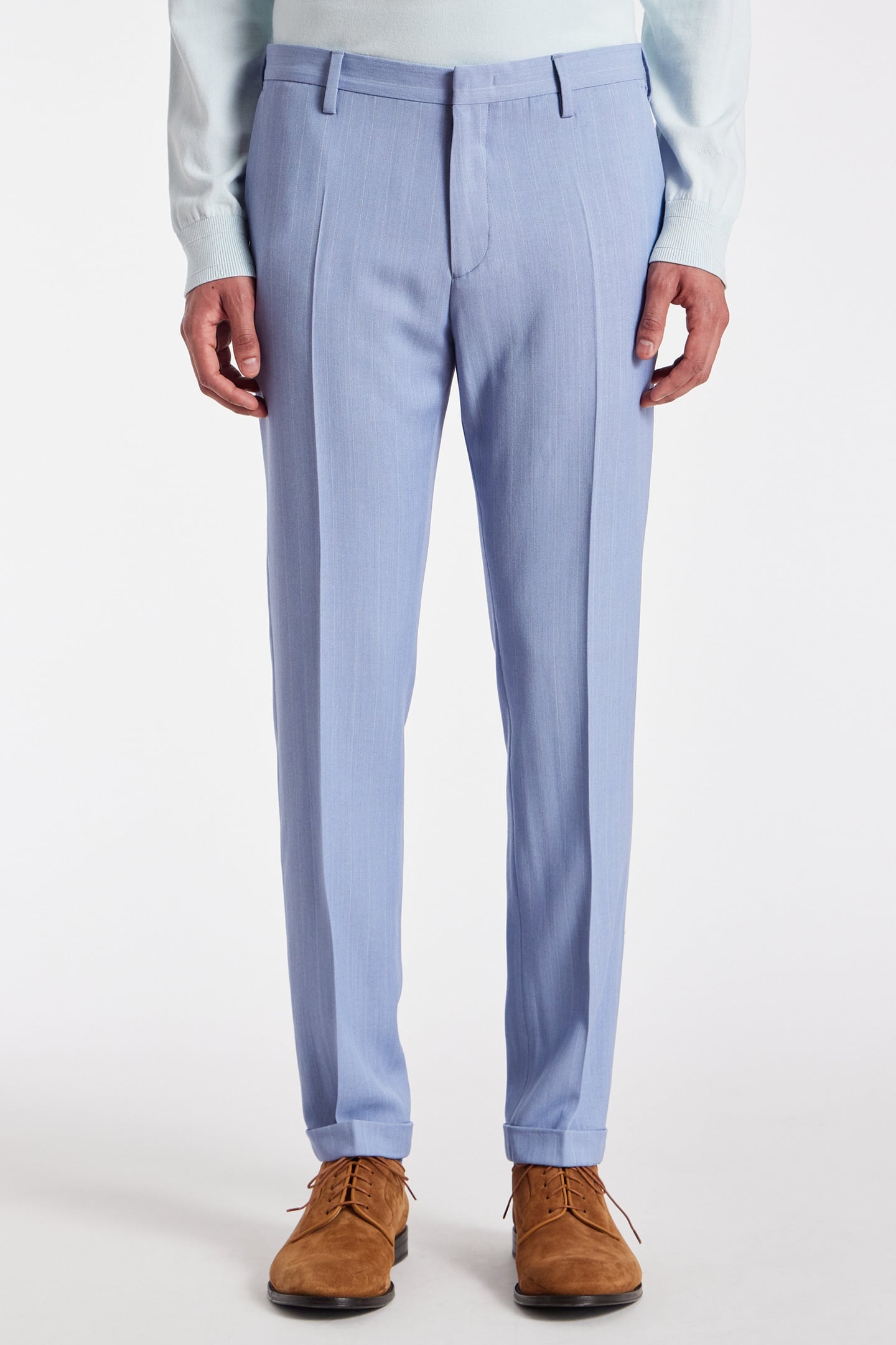 Paul Smith Mens Trouser Blue Maat: W30 | Tailored Broeken Outlet | Heren | Blauw
