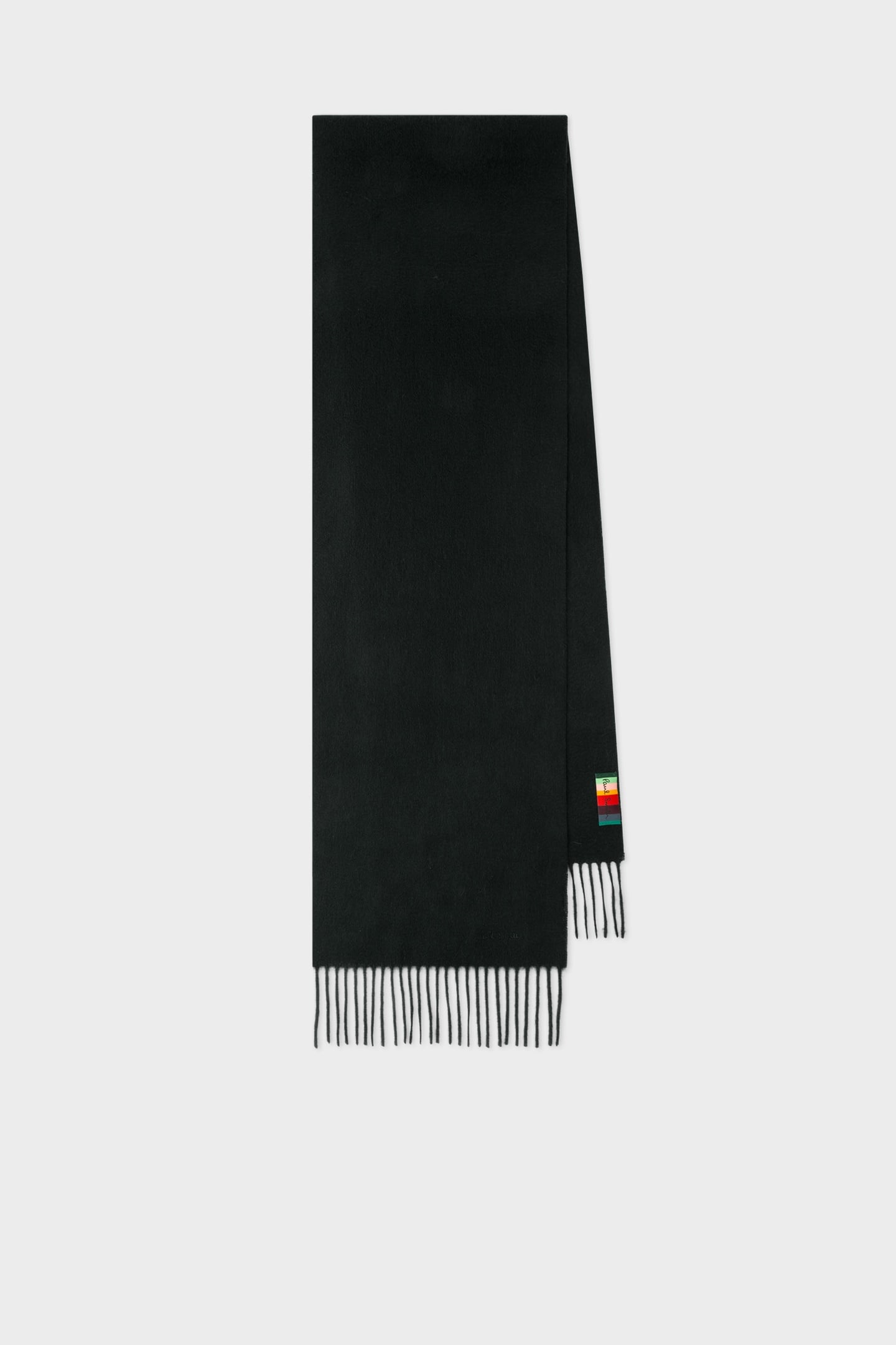 Paul Smith Scarf Cashmere Black Size: OS | Scarves & Gloves Outlet | Heren | Zwart