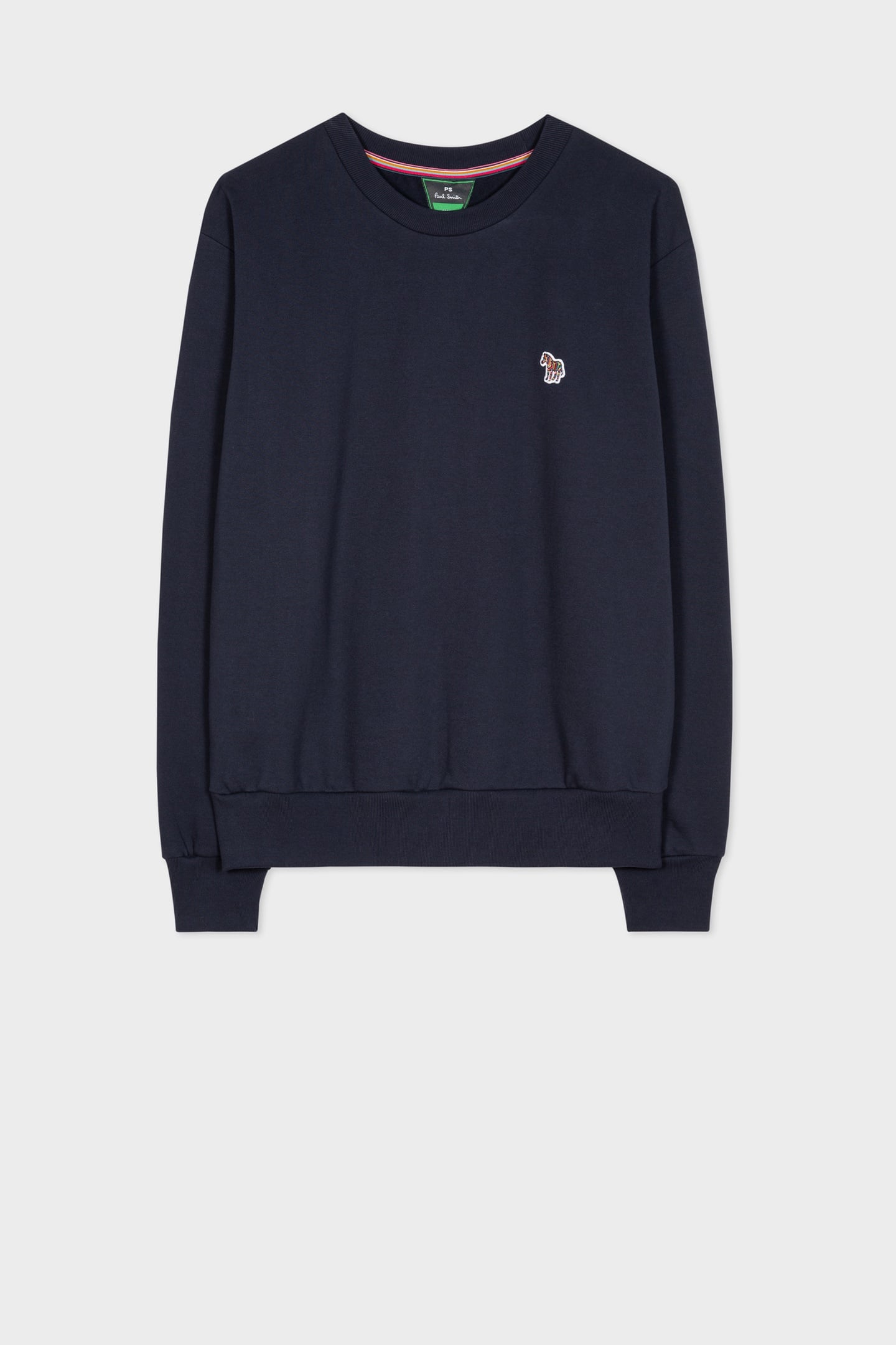 Paul Smith Womens Zebra Sweatshirt Very Dark Navy Maat: S | Longsleeves Outlet | Dames | Blauw