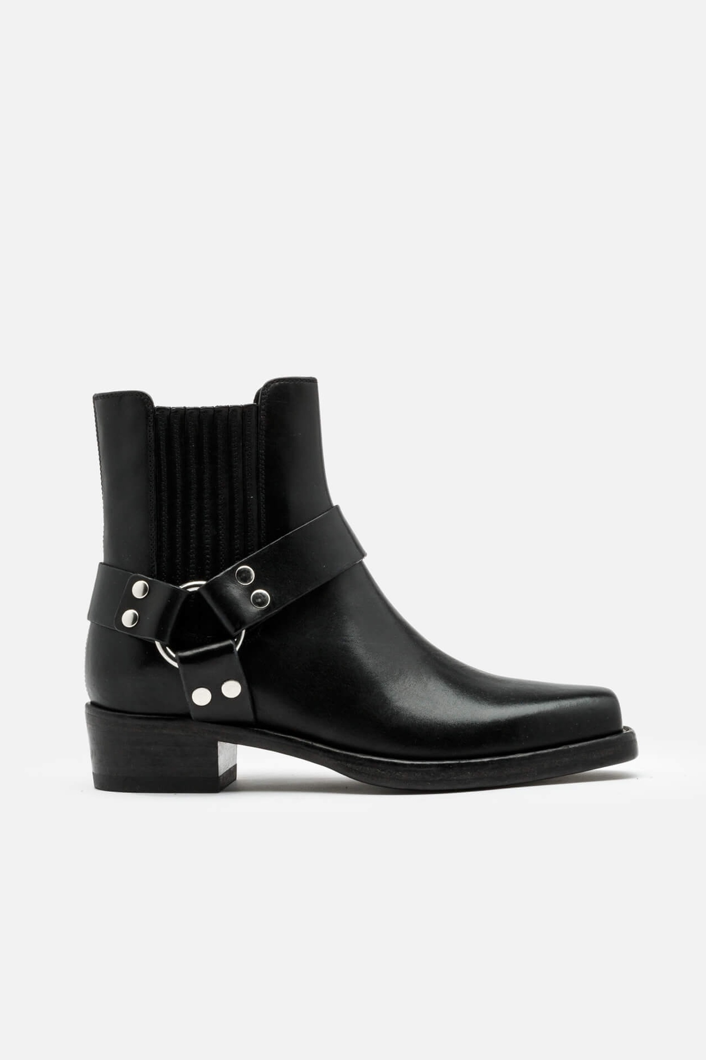 RE/DONE Cavalry Boot Black Leather Maat: 35 | Laarzen Outlet | Dames | Zwart