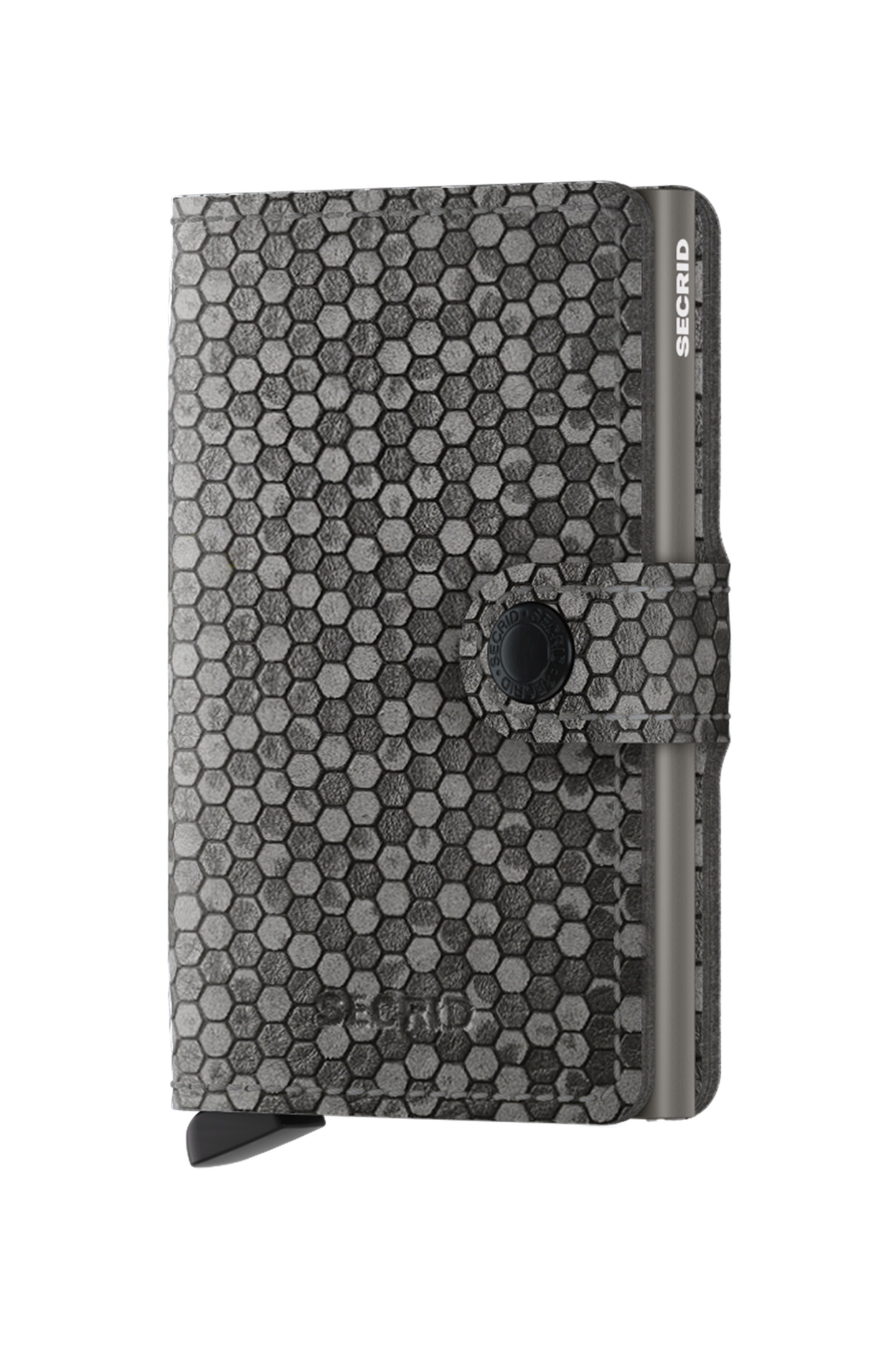 Secrid Unisex Miniwallet Hexagon Grey Maat: OS | Portemonnees Outlet | Unisex | Grijs