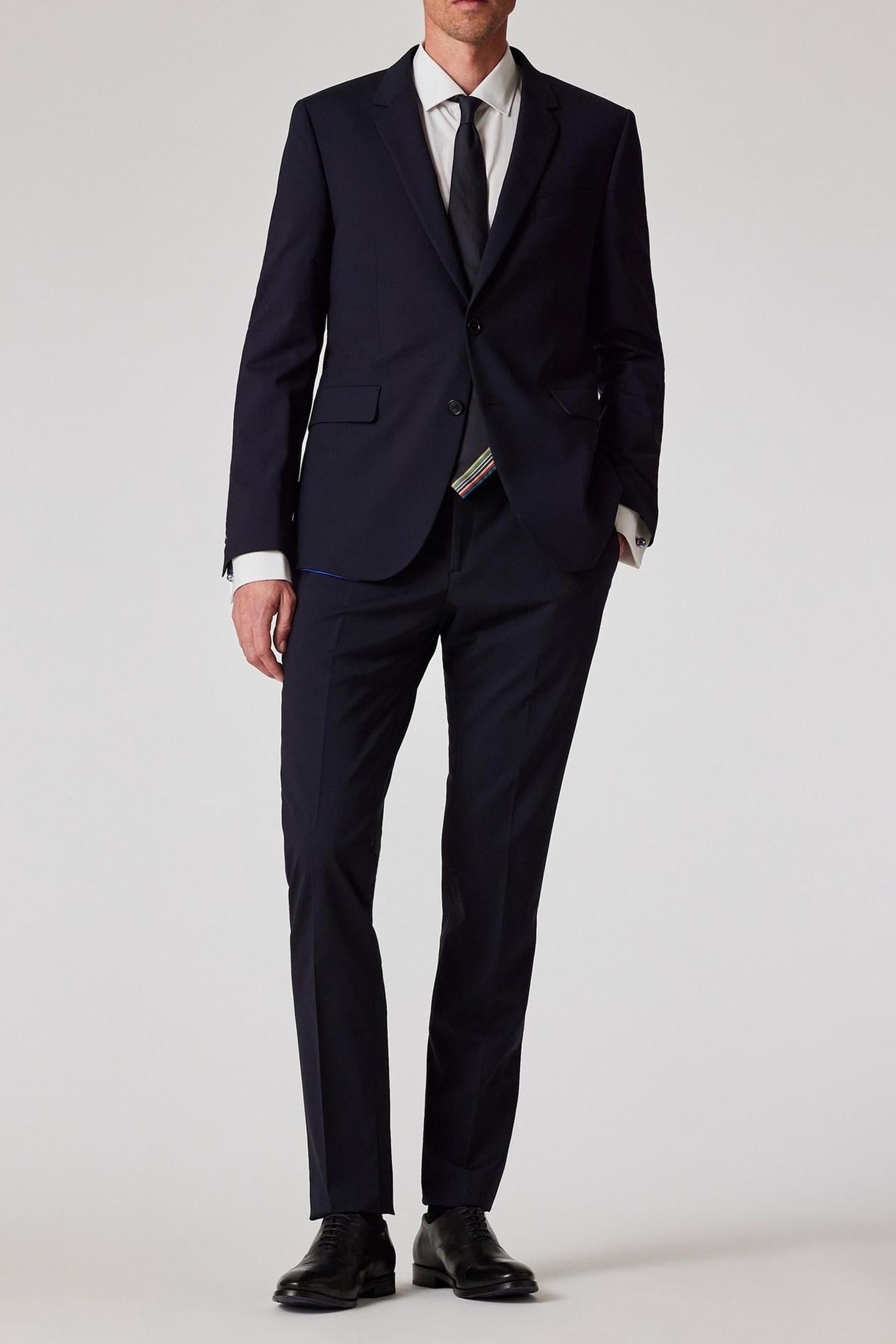Paul Smith Mens Slim Fit 2 Button Suit Very Dark Navy Size: 54 | Blazers Outlet | Heren | Blauw