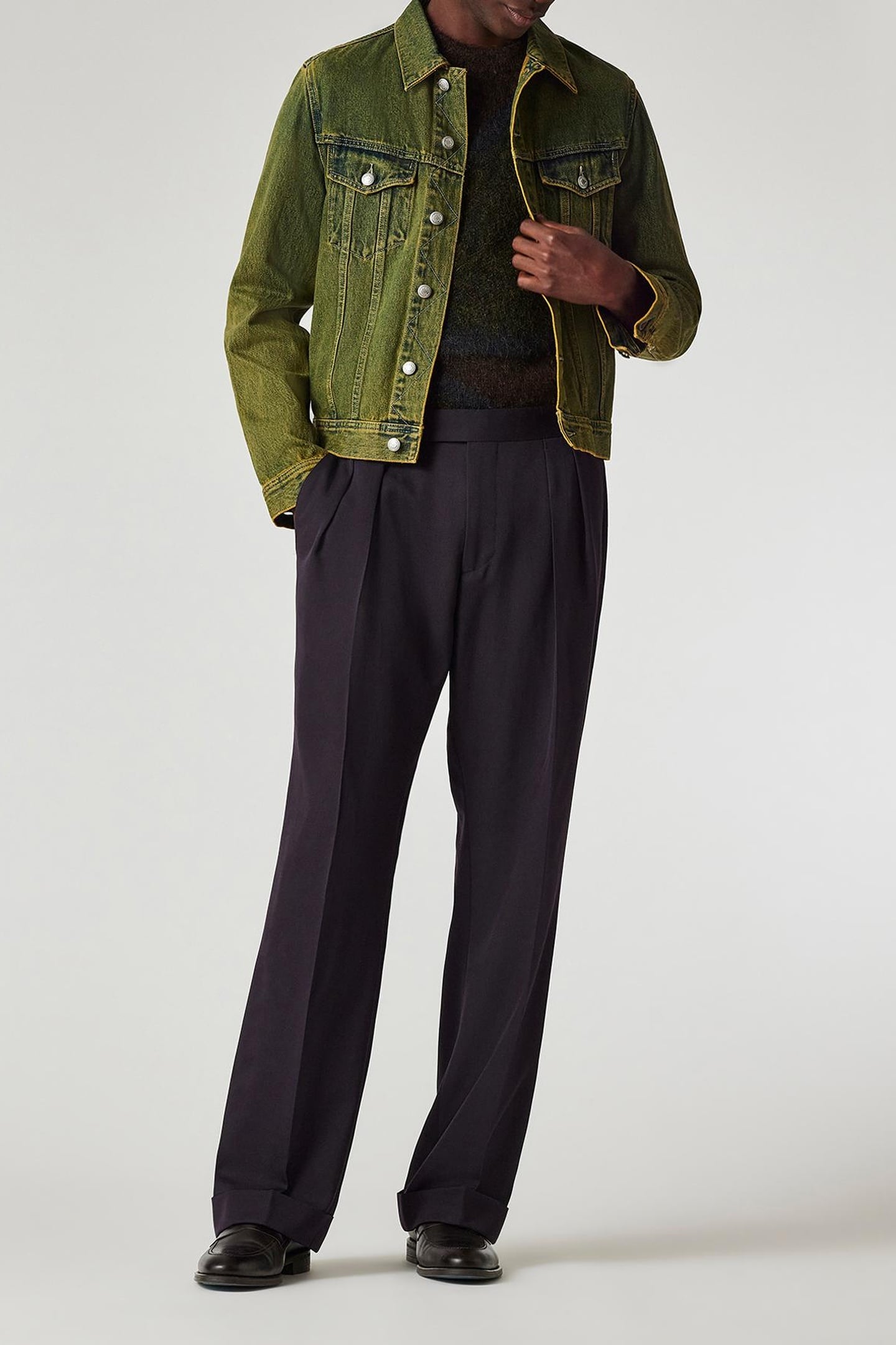 Paul Smith Mens Trouser Dark Violet Größe: W34 | Maßgeschneiderte Hosen Outlet | Herren | Violett