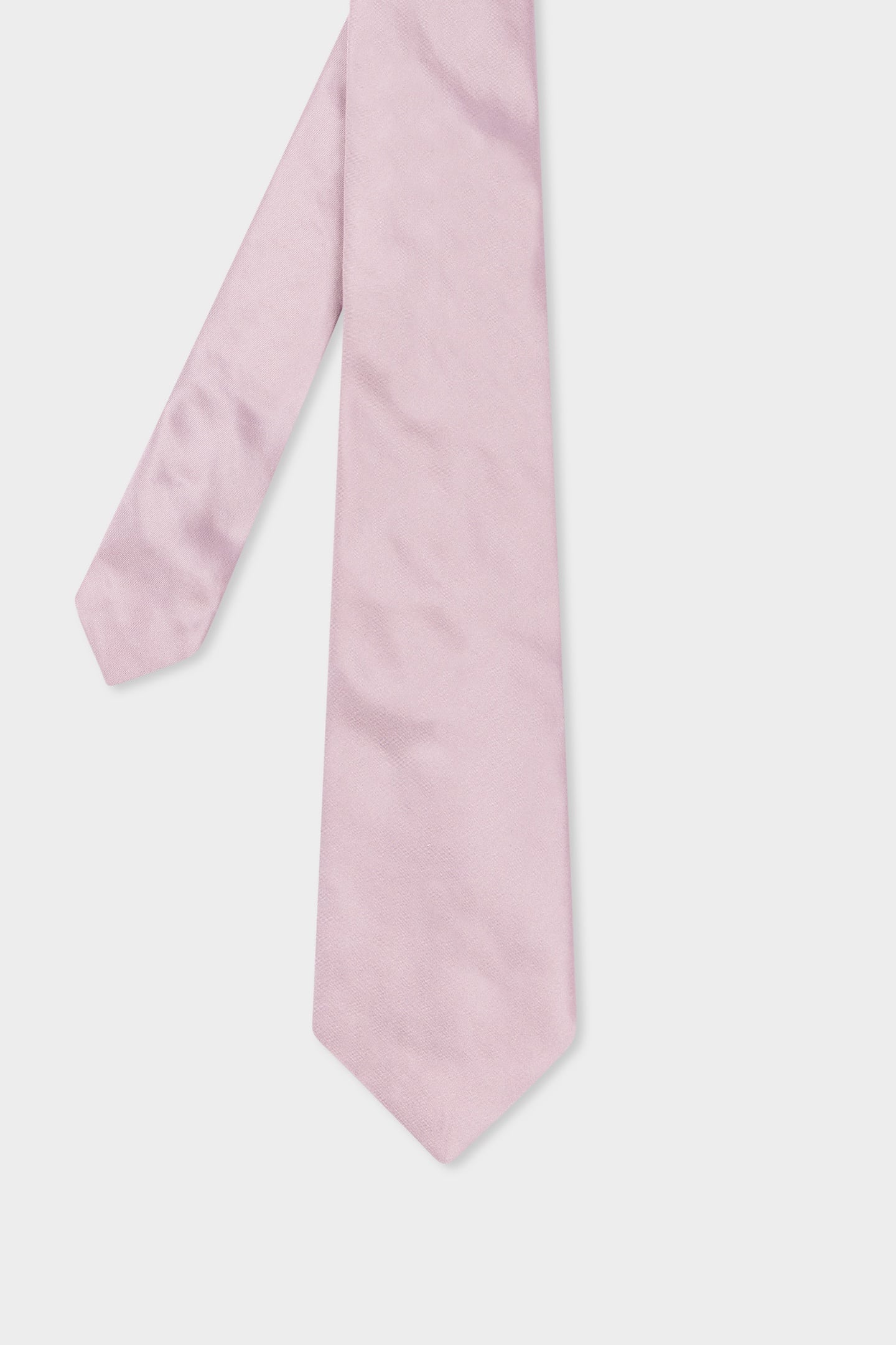 Paul Smith Men Tie Plain Silk New Pink Size: 6 | Ties Outlet | Heren | Roze