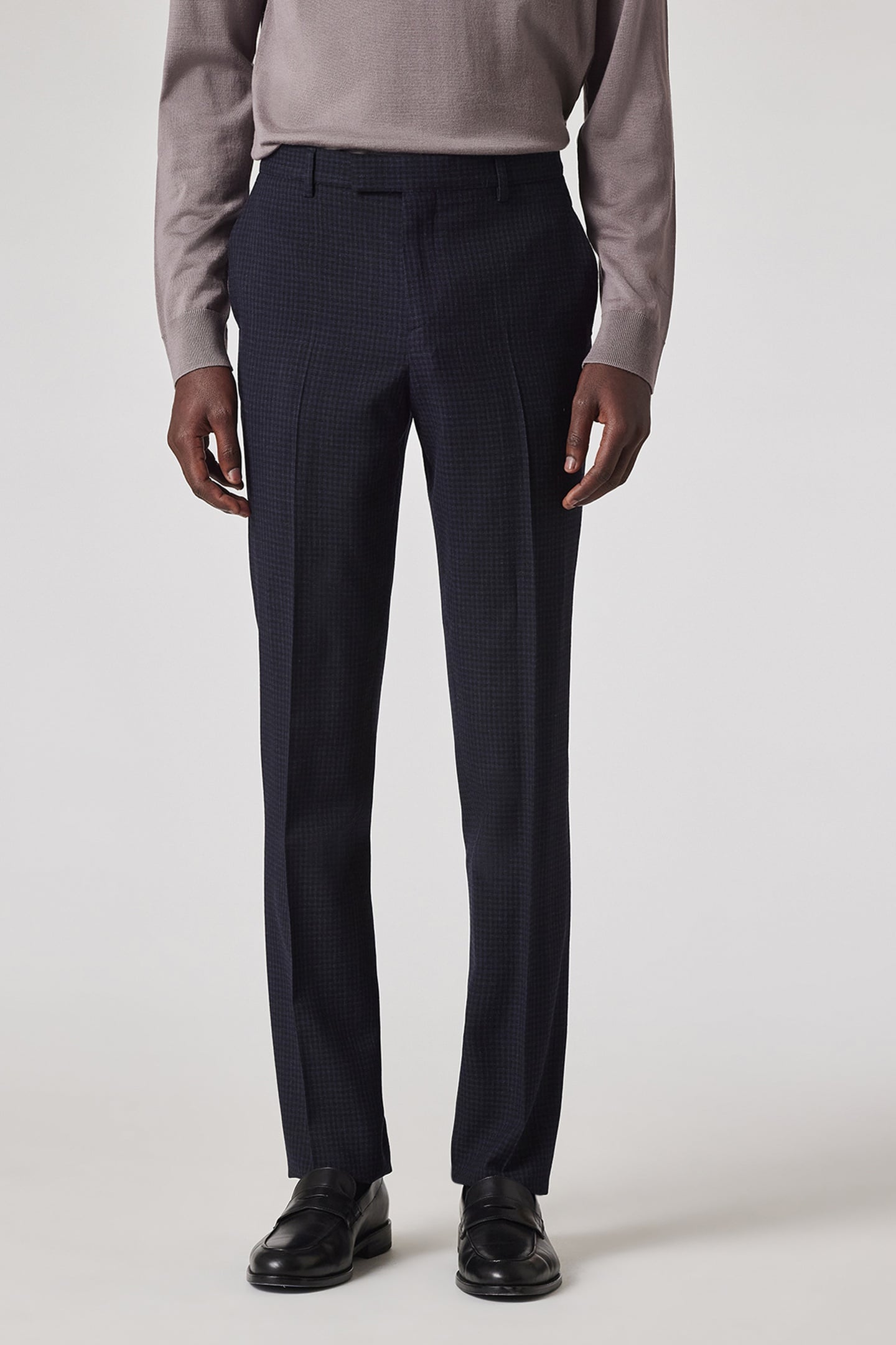Paul Smith Mens Slim Fit Trouser Very Dark Navy Maat: W34 | Tailored Broeken Outlet | Heren | Blauw