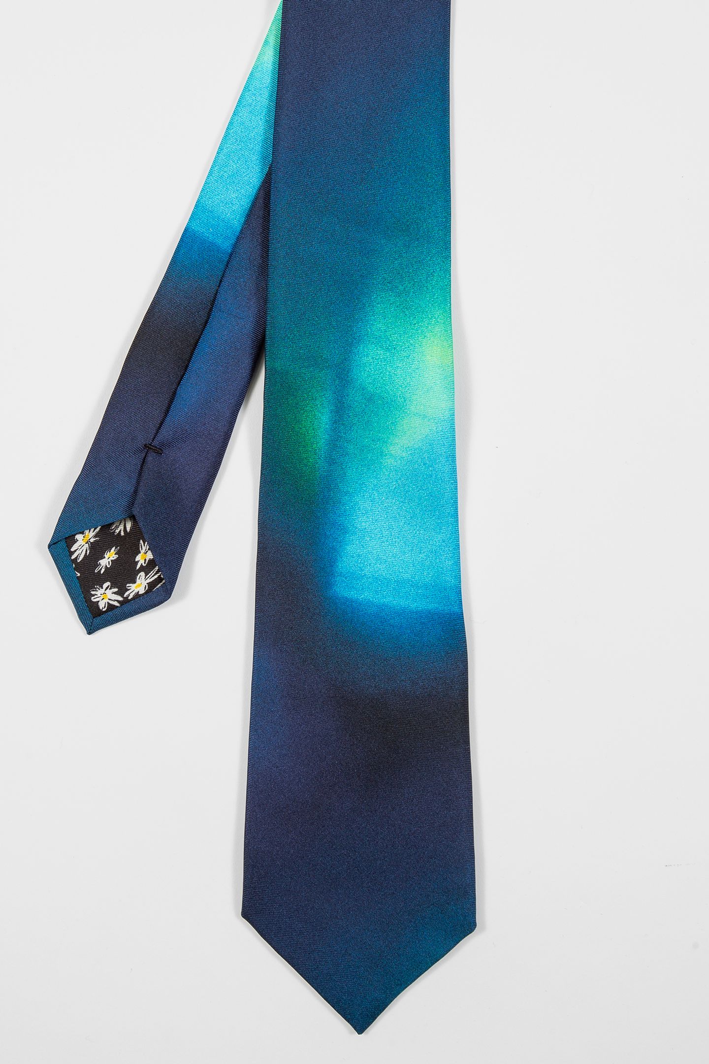 Paul Smith Men Tie Torch Light Navy Size: 8 | Ties Outlet | Heren | Blauw