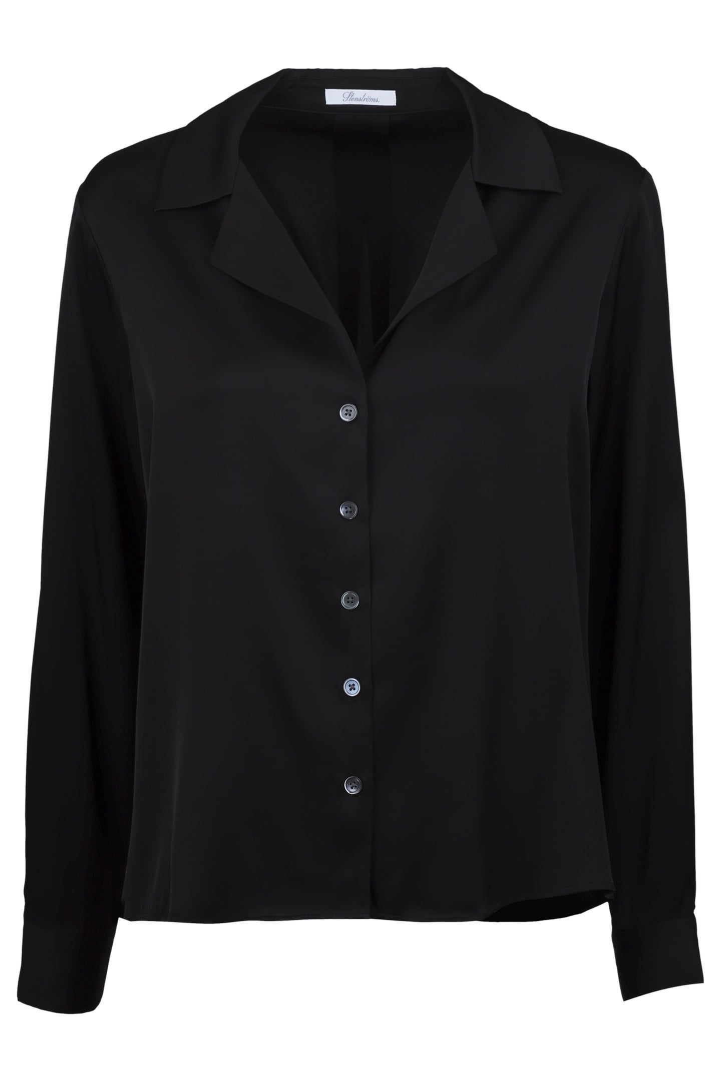 Stenströms Chelsea, Blouse Dark Grey Maat: 34 | Longsleeves Outlet | Dames | Zwart