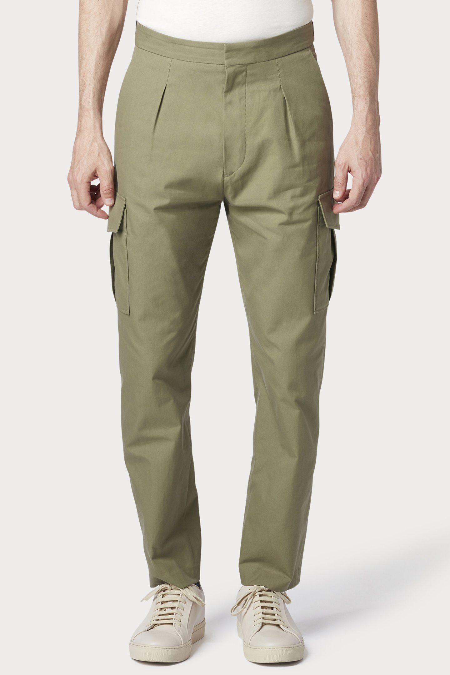 Paul Smith Gents Cargo Trouser Military Green Size: W28 | Cargo Pants Outlet | Heren | Bruin