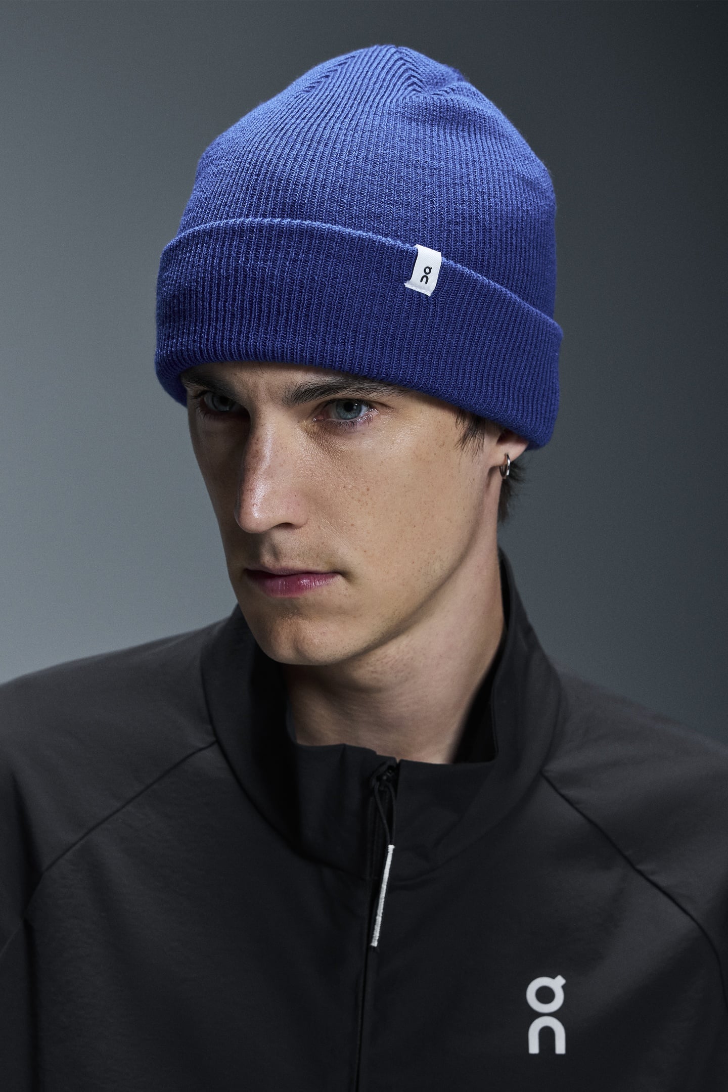 On Merino Beanie 1 Unisex Indigo Maat: OS | Ski Accessoires Outlet | Unisex | Blauw
