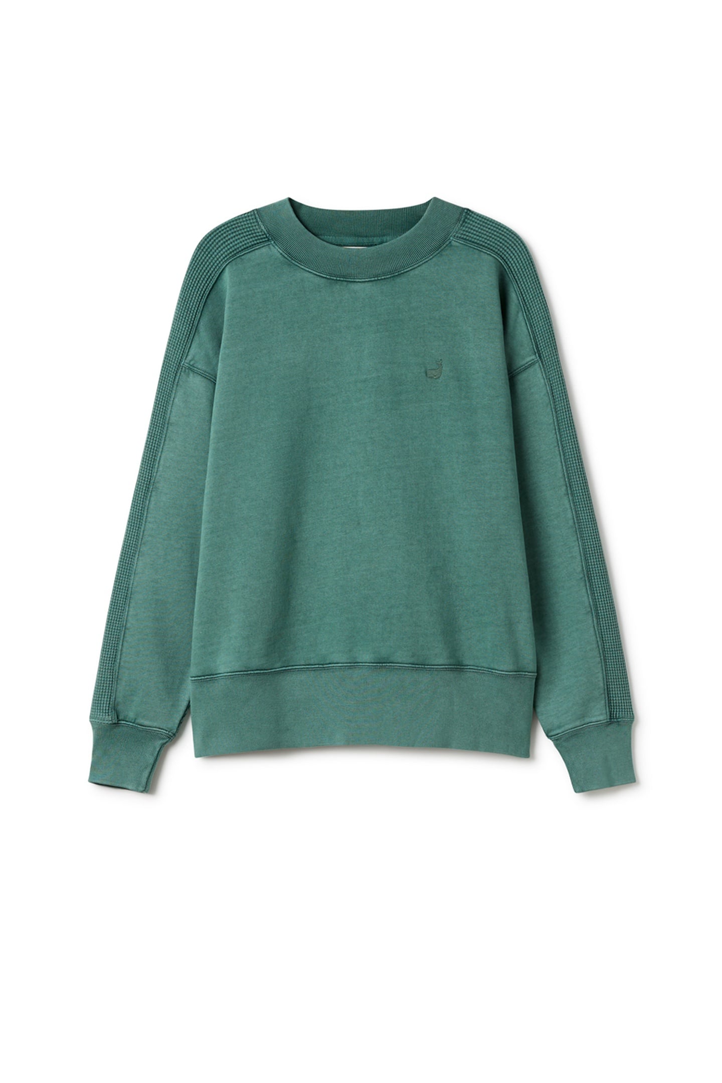 TWOTHIRDS Ponson Sweatshirt Alpine Green Maat: XS | Sweaters Outlet | Dames | Groen