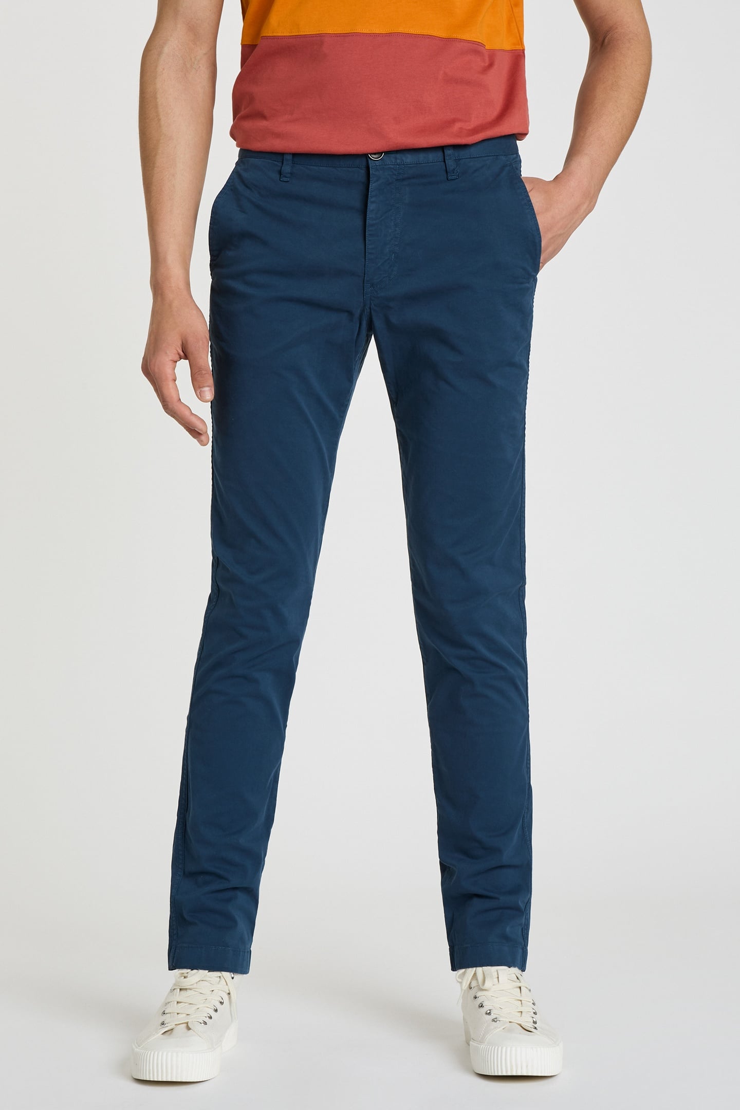 Paul Smith Mens Slim Fit Chino Navy Size: W30 R | Chinos Outlet | Heren | Blauw