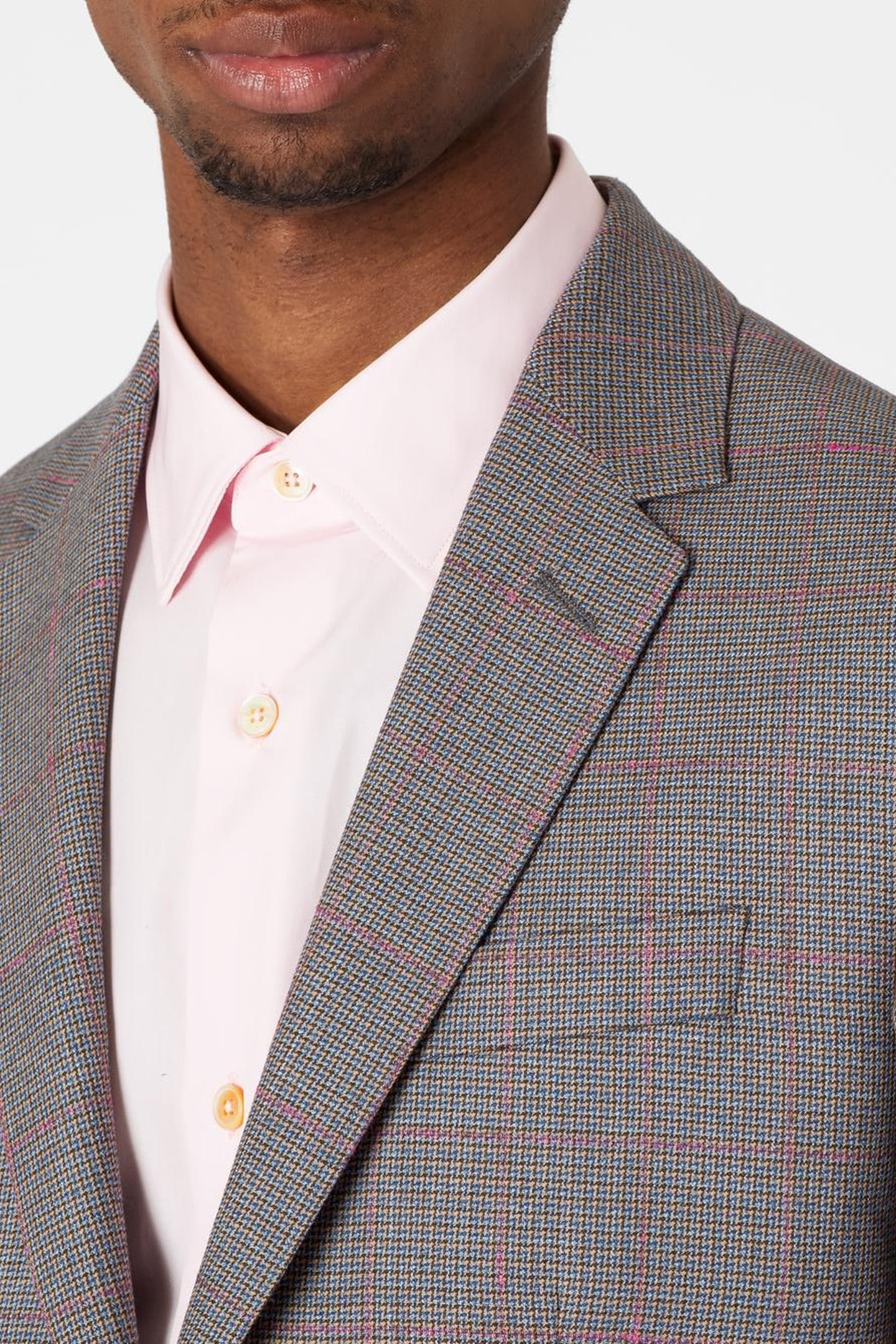 Paul Smith Gents S/c Tailored Shirt Powder Pink Size: 15 | Formal Shirts Outlet | Heren | Roze