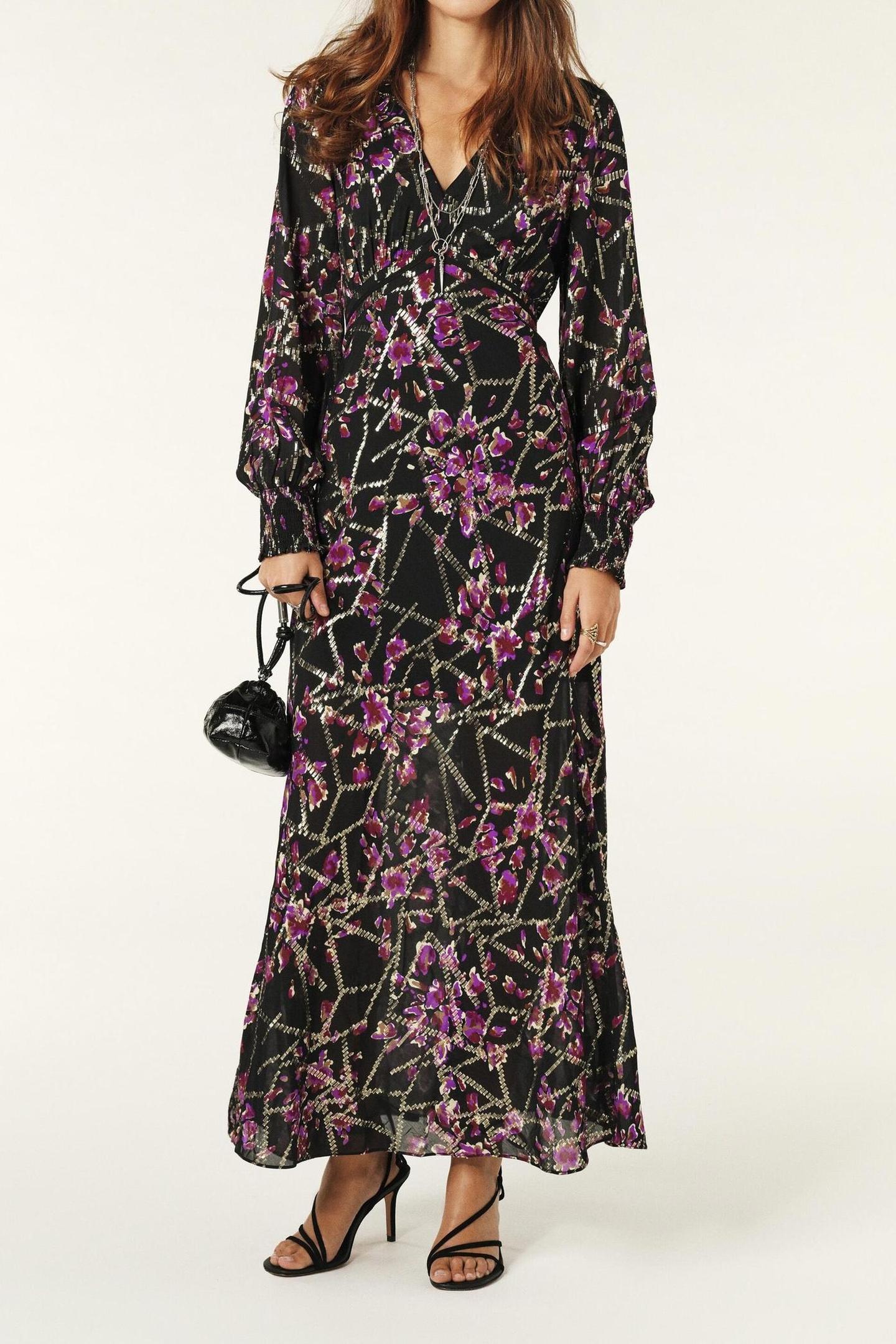 BA&SH Dress Black Größe: M | Maxikleider Outlet | Damen | Schwarz