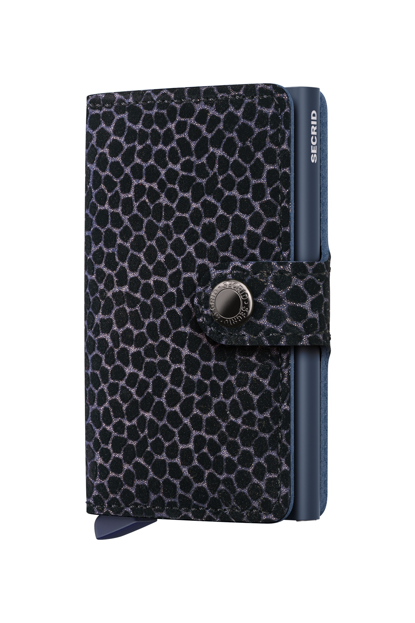 Secrid Unisex Miniwallet Giraffina Blue Maat: OS | Portemonnees Outlet | Unisex | Blauw