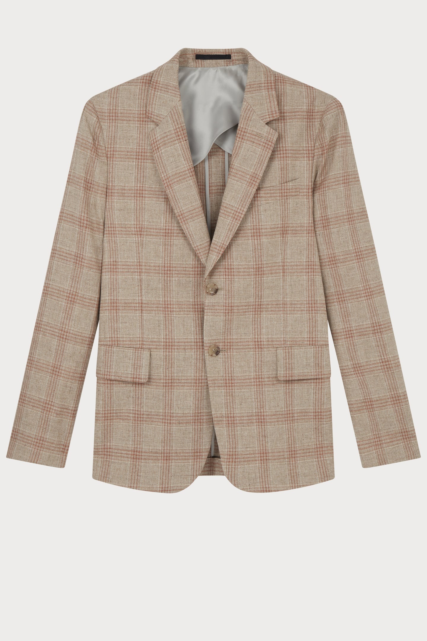 Paul Smith Mens 2 Button Jacket Light Beige Maat: 50 | Blazers Outlet | Heren | Beige