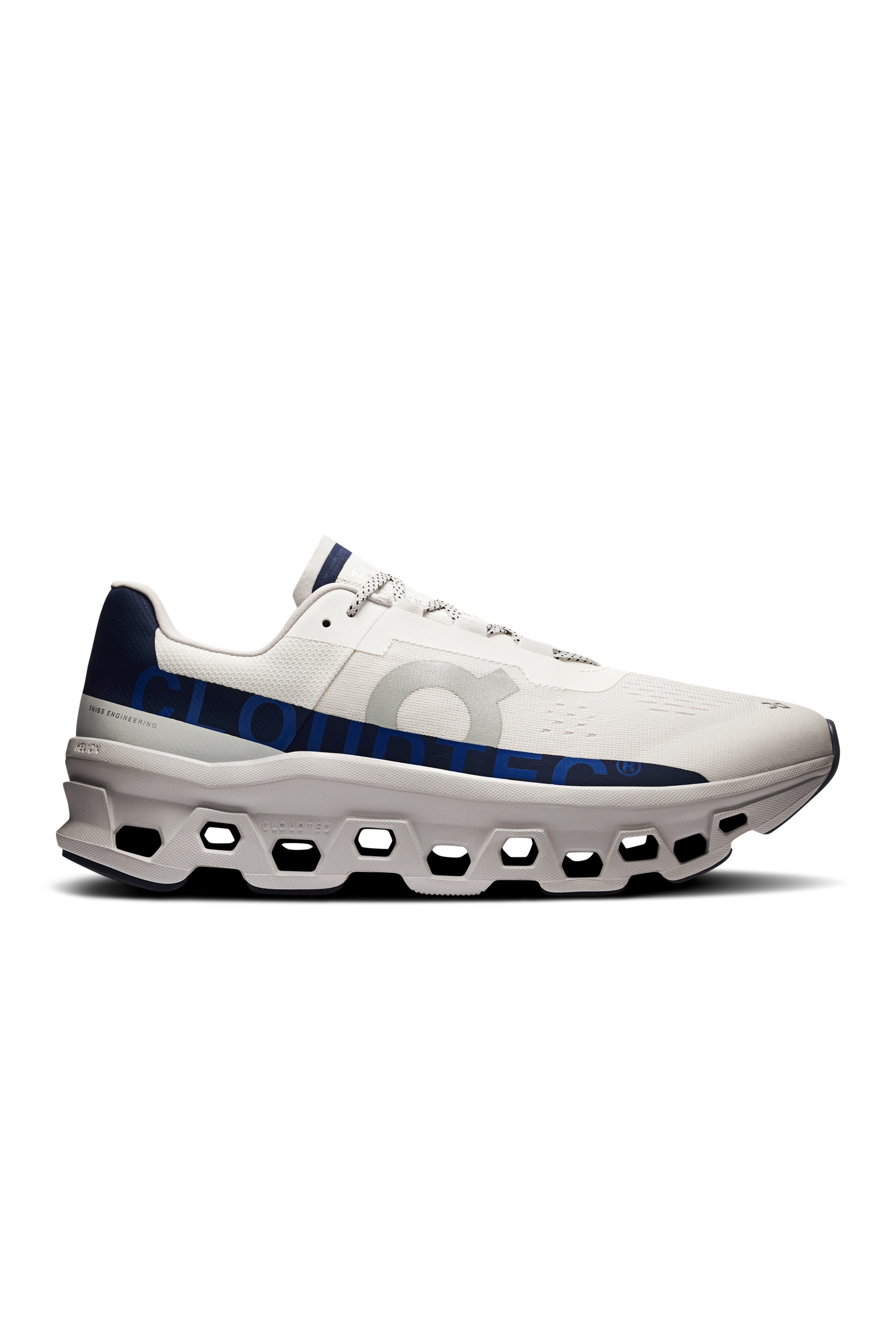 On Cloudmster 1 Ivory | Midnight Maat: 46 | Hardloopschoenen Outlet | Heren | Wit