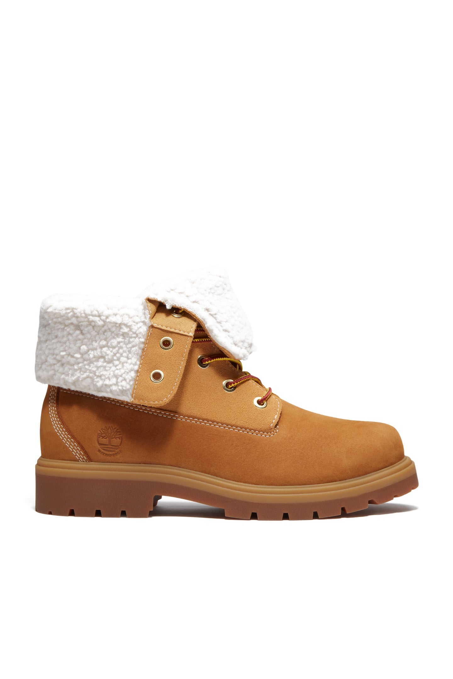 Timberland Mid Lace Up Waterproof Boot Wheat Nubuck Taglia: 36 | Stivali Outlet | Donna | Marrone