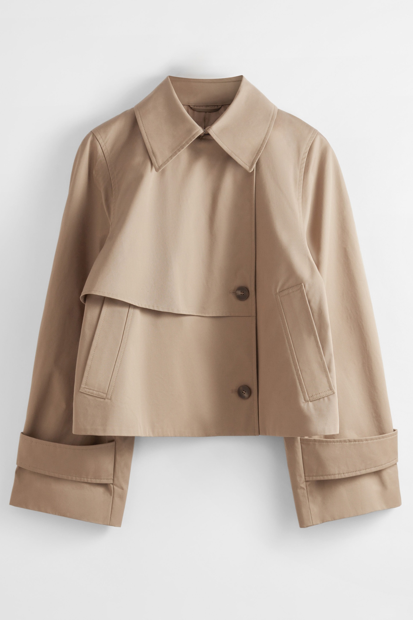 & Other Stories St Mick Jacket Beige Maat: XS | Regenjassen Outlet | Dames | Beige