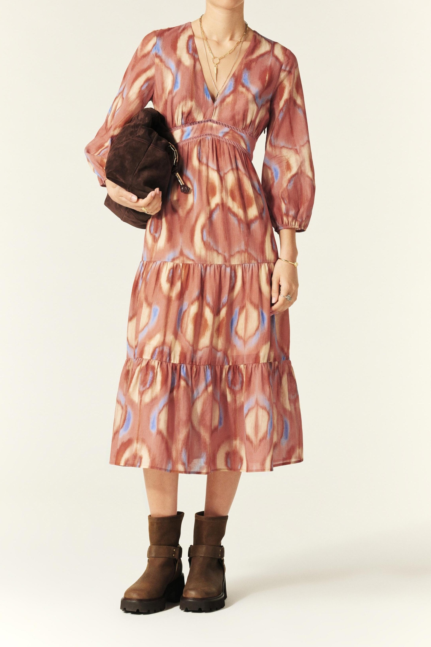 BA&SH Mid-length Dress Boisderose Größe: XS | Midikleider Outlet | Damen