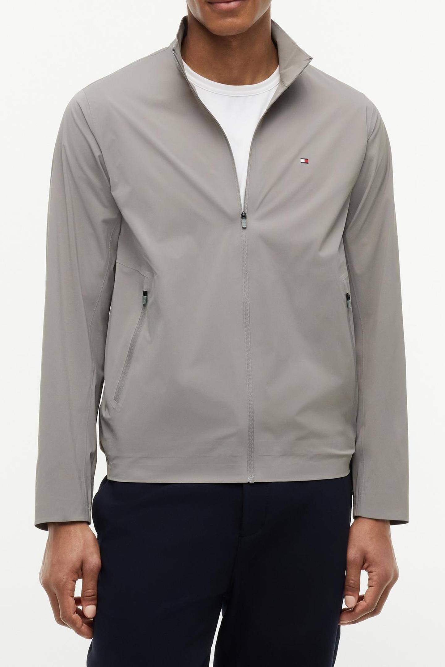 Tommy Hilfiger Ultra Light Tech Jumper Hydrogen Grey Größe: S | Leichte Jacken Outlet | Herren | Grau