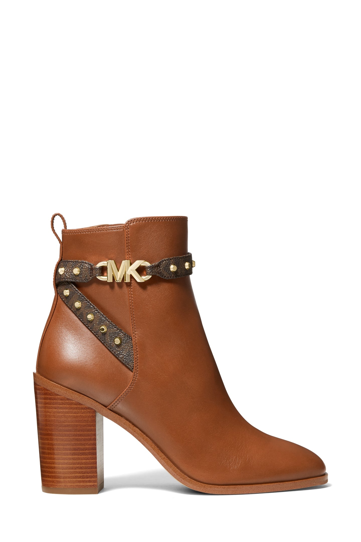 Michael Kors Farrah Bootie Luggage Maat: 40.5 | Laarzen Outlet | Dames | Bruin
